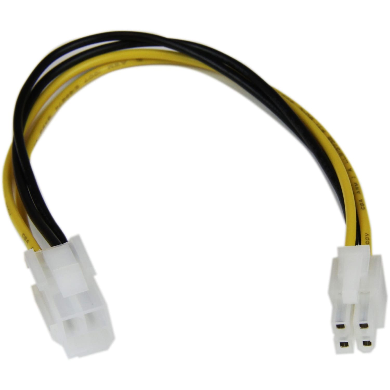 StarTech.com 8in ATX12V 4 Pin P4 CPU Power Extension - Extend the reach of your ATX12V power supply CPU power connector by 8in - Image 6