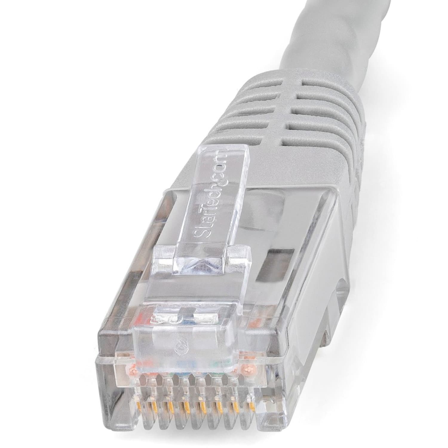 StarTech.com 5ft CAT6 Ethernet Cable - Gray Molded Gigabit CAT 6 Wire - 100W PoE RJ45 UTP 650MHz - Category 6 Network Patch Cord UL/TIA - C6PATCH5GR - Image 4