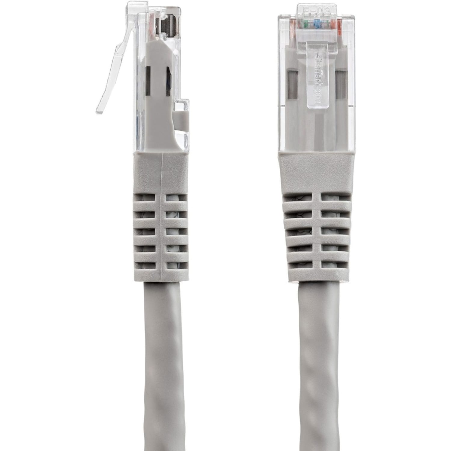 StarTech.com 5ft CAT6 Ethernet Cable - Gray Molded Gigabit CAT 6 Wire - 100W PoE RJ45 UTP 650MHz - Category 6 Network Patch Cord UL/TIA - C6PATCH5GR - Image 5