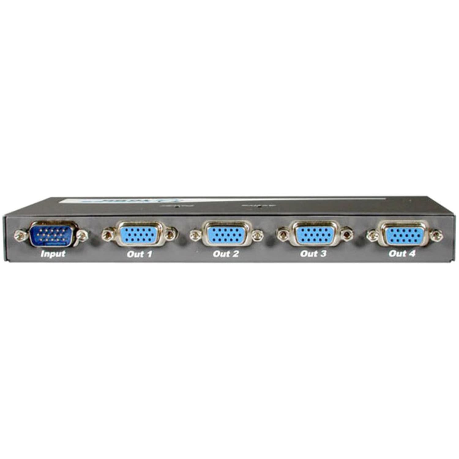 C2G 4-Port UXGA Monitor Splitter/Extender (Male Input) - 1 x Computer, 4 x Monitor - 1920 x 1440 @ 80Hz - SVGA, XGA - Image 4