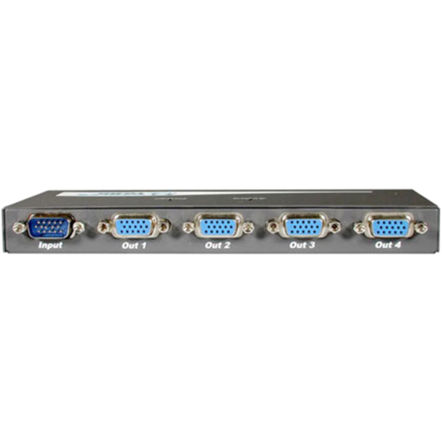 C2G 4-Port UXGA Monitor Splitter/Extender (Male Input) - 1 x Computer, 4 x Monitor - 1920 x 1440 @ 80Hz - SVGA, XGA - Image 5