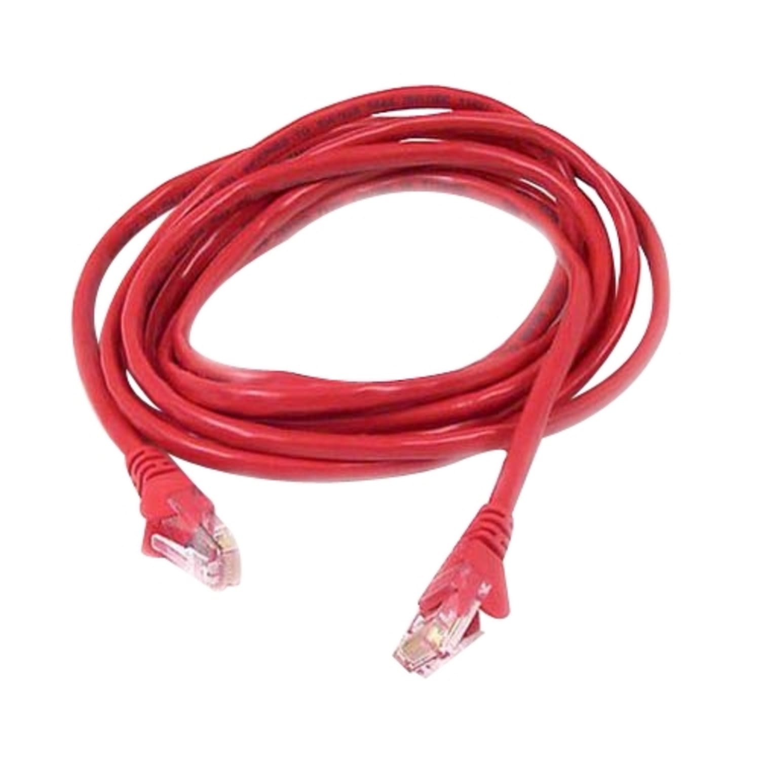 Belkin Cat. 5e Patch Cable - RJ-45 Male - RJ-45 Male - 25ft, A3L791B25REDS