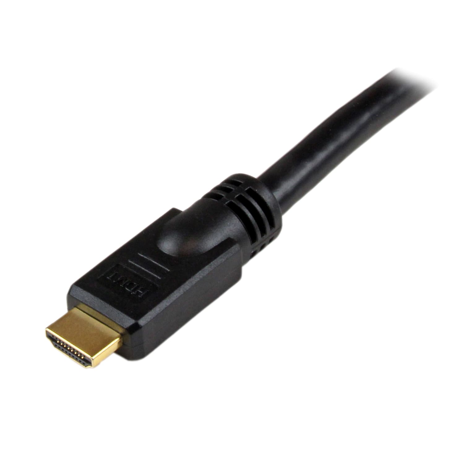 StarTech.com 25 ft HDMI to DVI-D Cable - M/M - 25 ft DVI/HDMI Video Cable for Video Device, TV, Projector, Satellite Receiver, Monitor - First End: 1 x HDMI Male Digital Audio/Video - Second End: 1 x DVI-D Male Digital Video - Shielding - Black - 1 Pack - Image 6