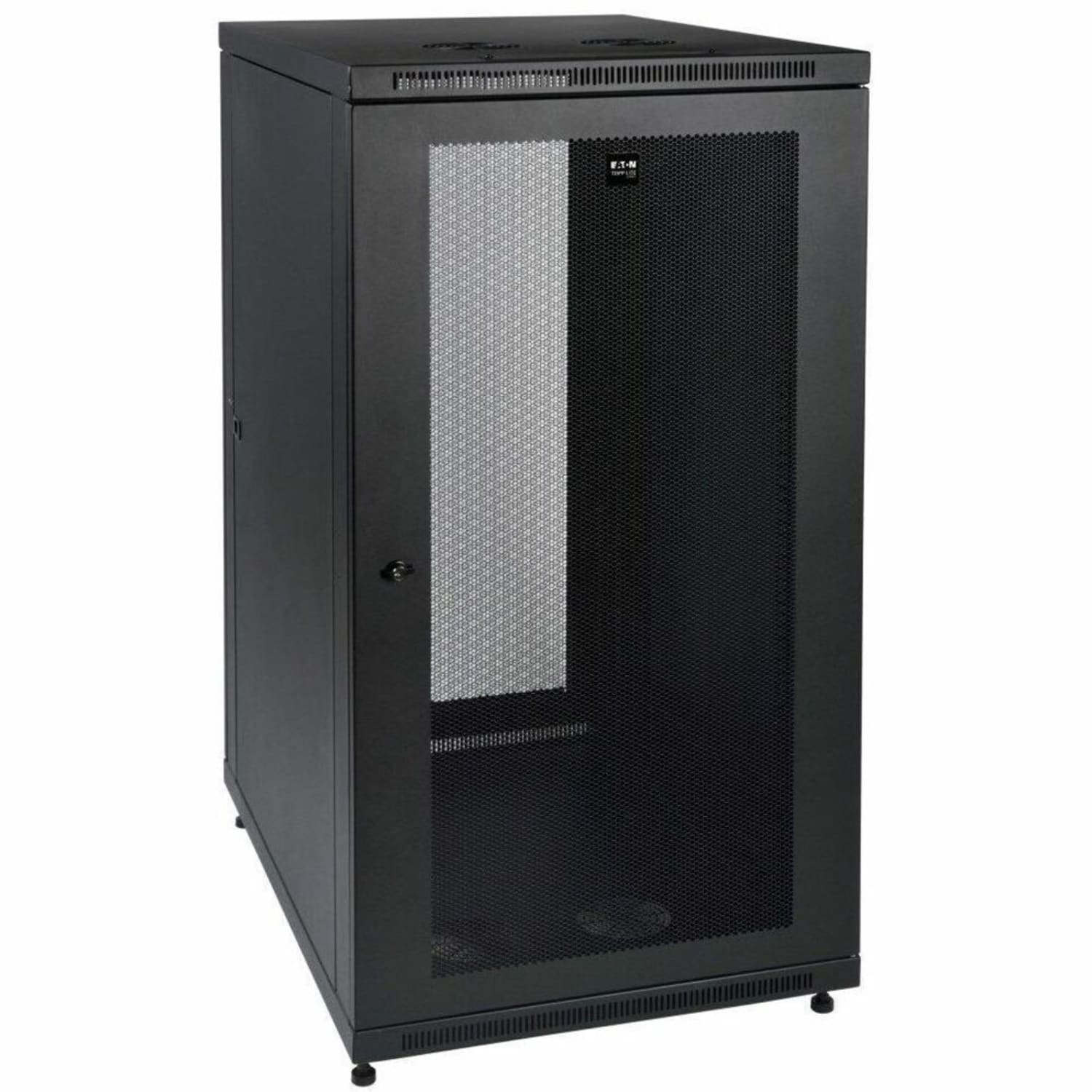 Eaton Tripp Lite Series SmartRack 24U Mid-Depth Half-Height Rack Enclosure Cabinet, SR24UB