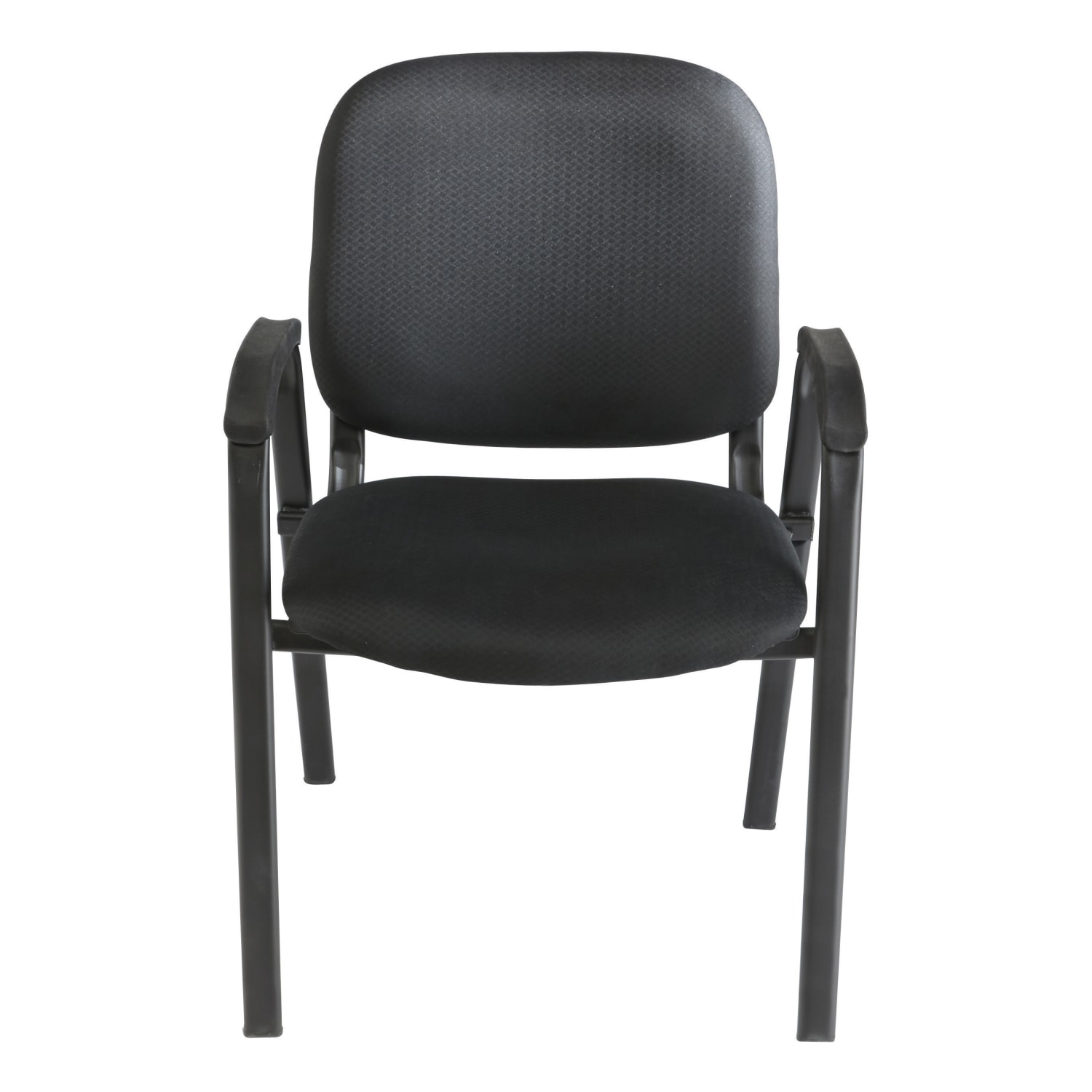 Realspace Stacking Guest Office Chair, Black - Image 6