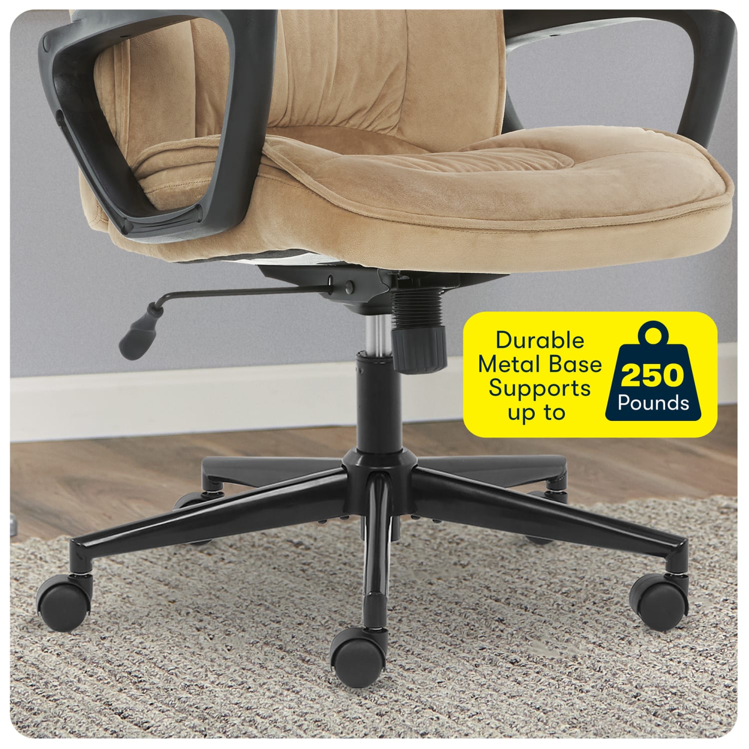 Serta Executive Office Ergonomic Microfiber MidBack Chair Light BeigeBlack PopularChairscom Serta Executive Office Ergonomic Microfiber Mid Back Chair Light BeigeBlack PopularChairscom