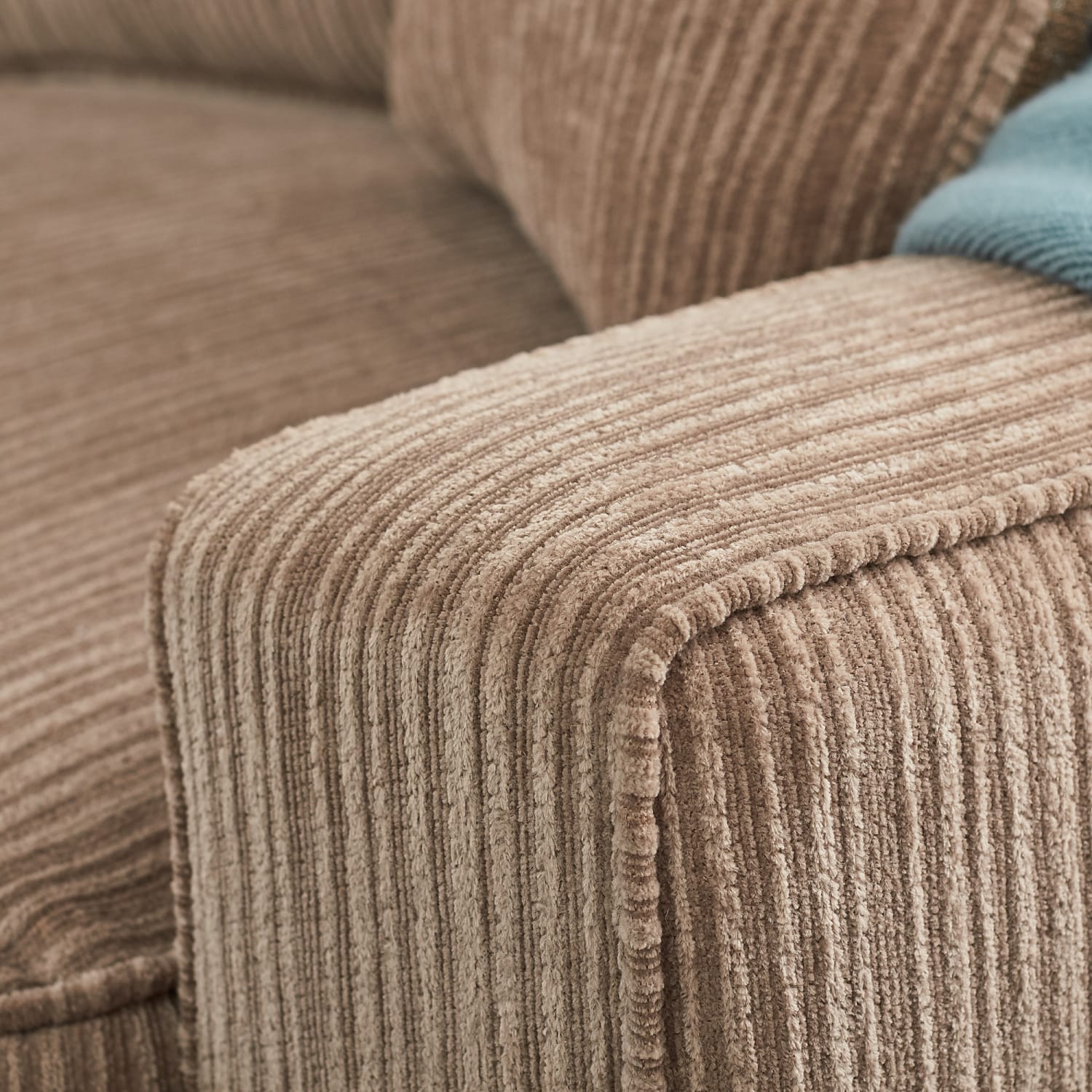 Serta RTA Santa Cruz Collection Fabric Loveseat Sofa, 61inW, Platinum - Image 8