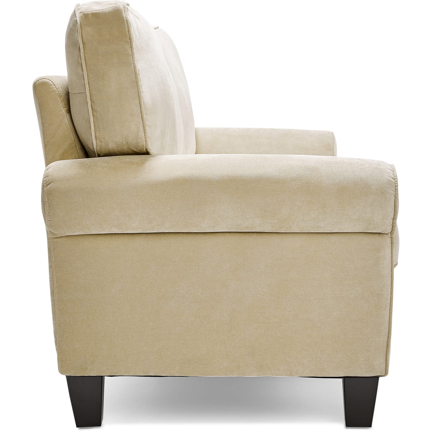 Serta RTA Copenhagen Collection Fabric Loveseat Sofa, 61inW, Vanity Beige - Image 4