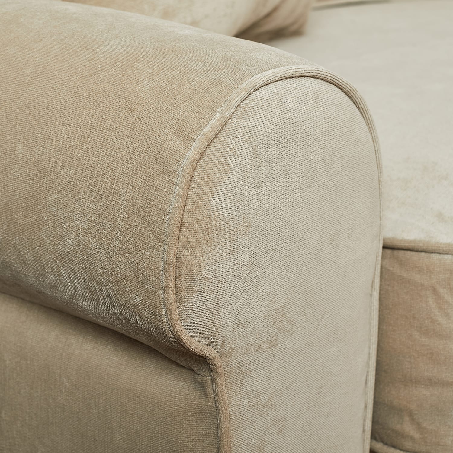 Serta RTA Copenhagen Collection Fabric Loveseat Sofa, 61inW, Vanity Beige - Image 8