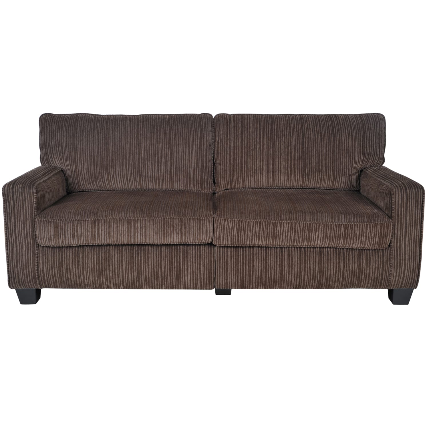 Serta RTA San Paolo Collection Fabric Sofa, 78inW, Mink Brown - Image 4