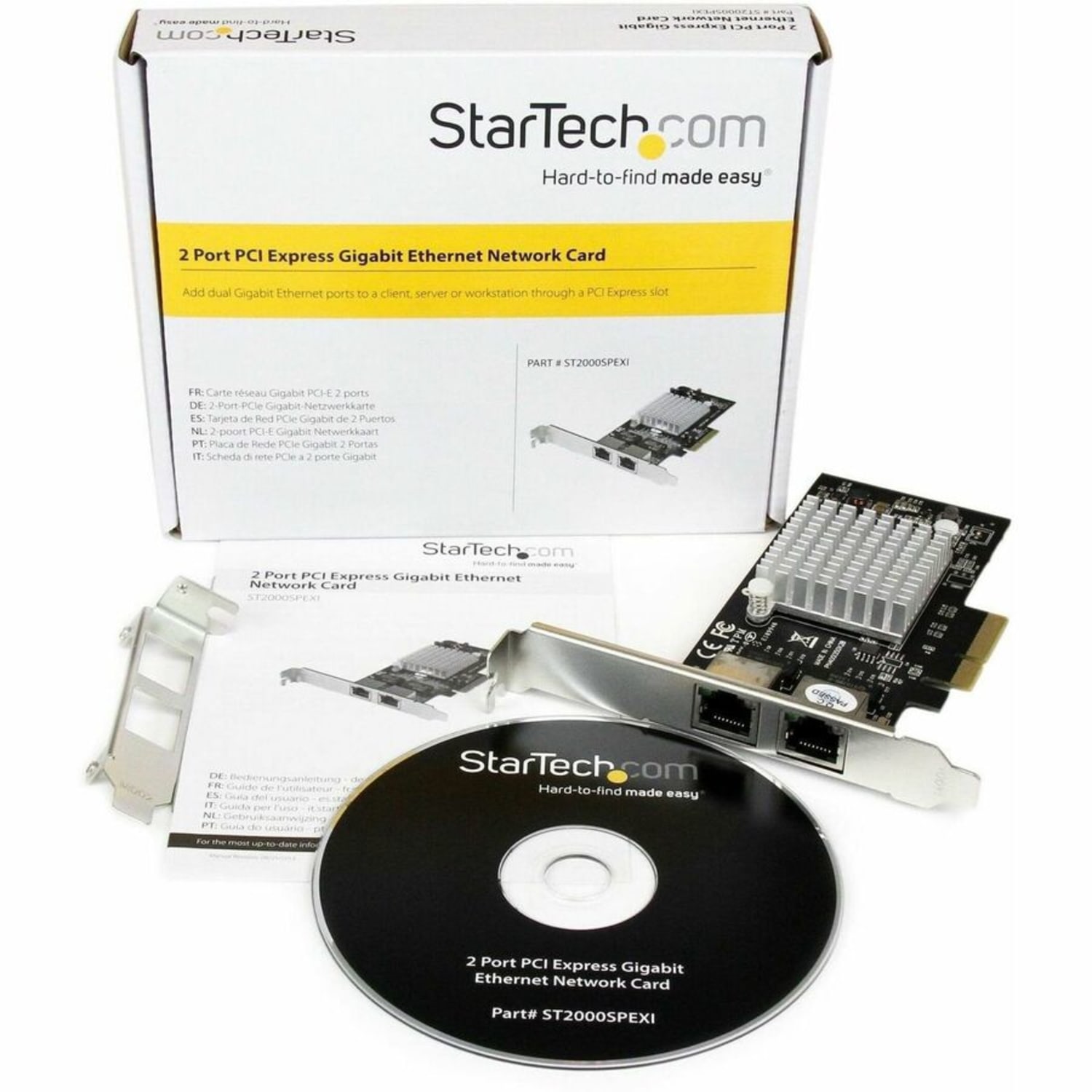 StarTech.com Dual Port PCI Express Gigabit Ethernet Server Adapter Network Card - Image 5