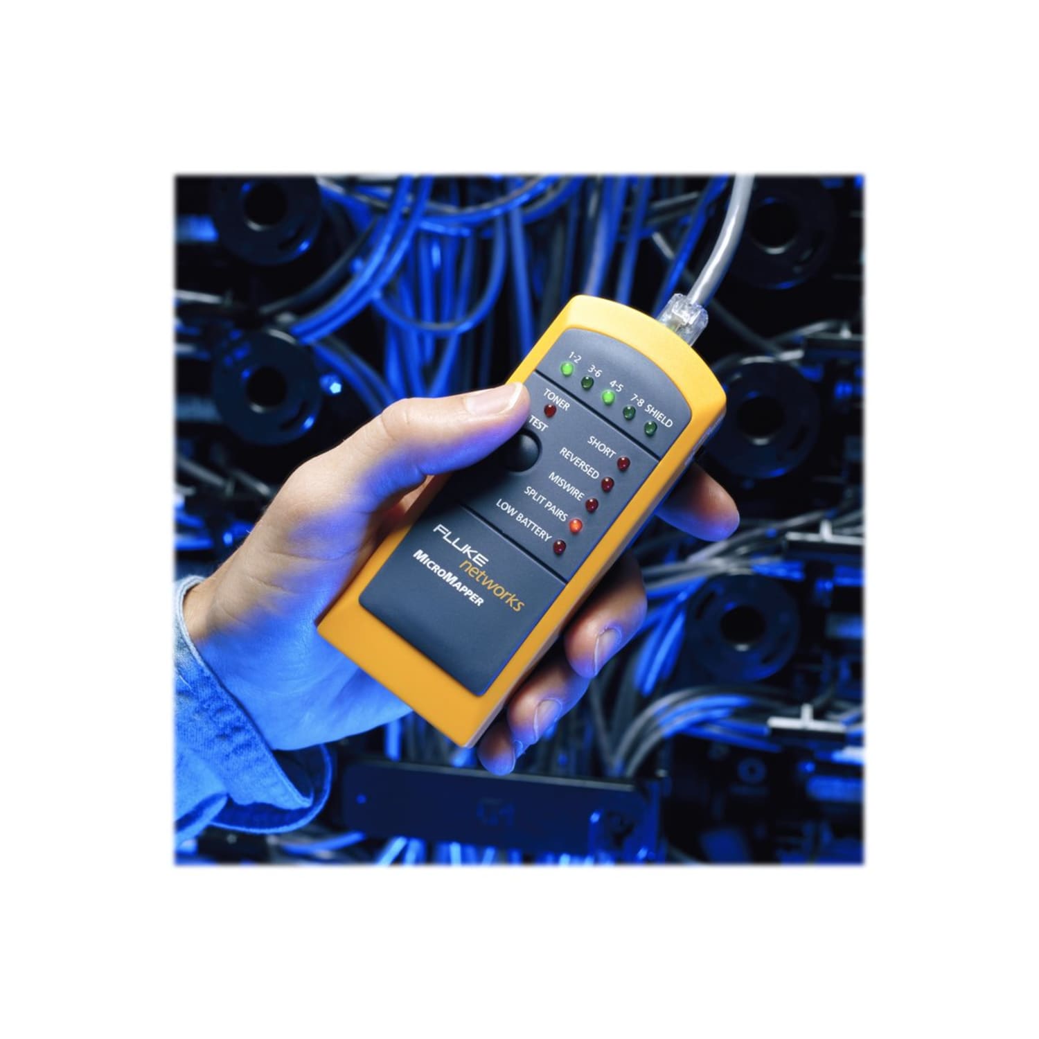 Fluke Networks MicroMapper MT-8200-49A Network Testing Device - 1 x RJ-45