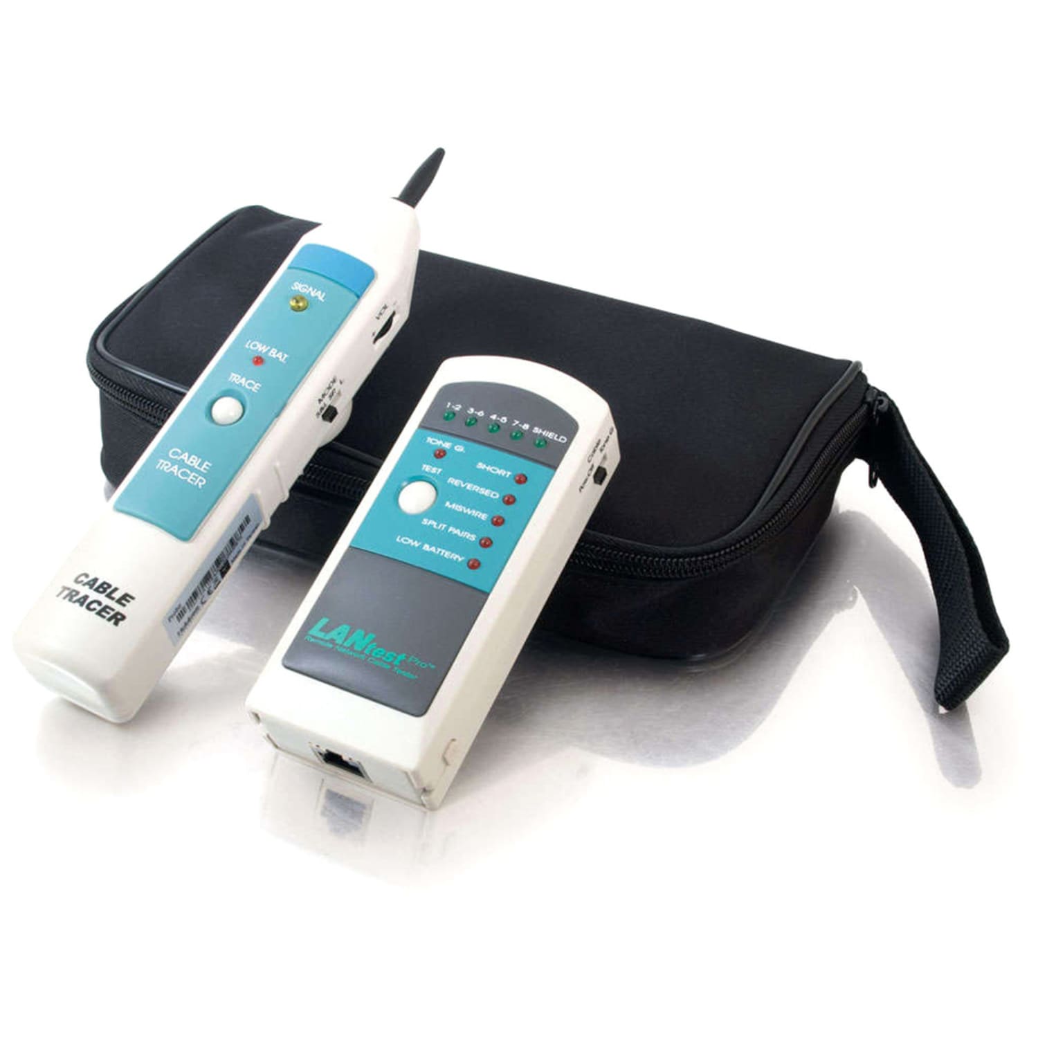 C2G LANtest Pro Remote Network Cable Tester with Tone and Probe - Cable Length Testing, Short Circuit Testing, Split Pair Testing, Open Circuit Testing, Crossed Pair Testing, Reversed Pair Testing, Twisted Pair Cable Testing - Image 3