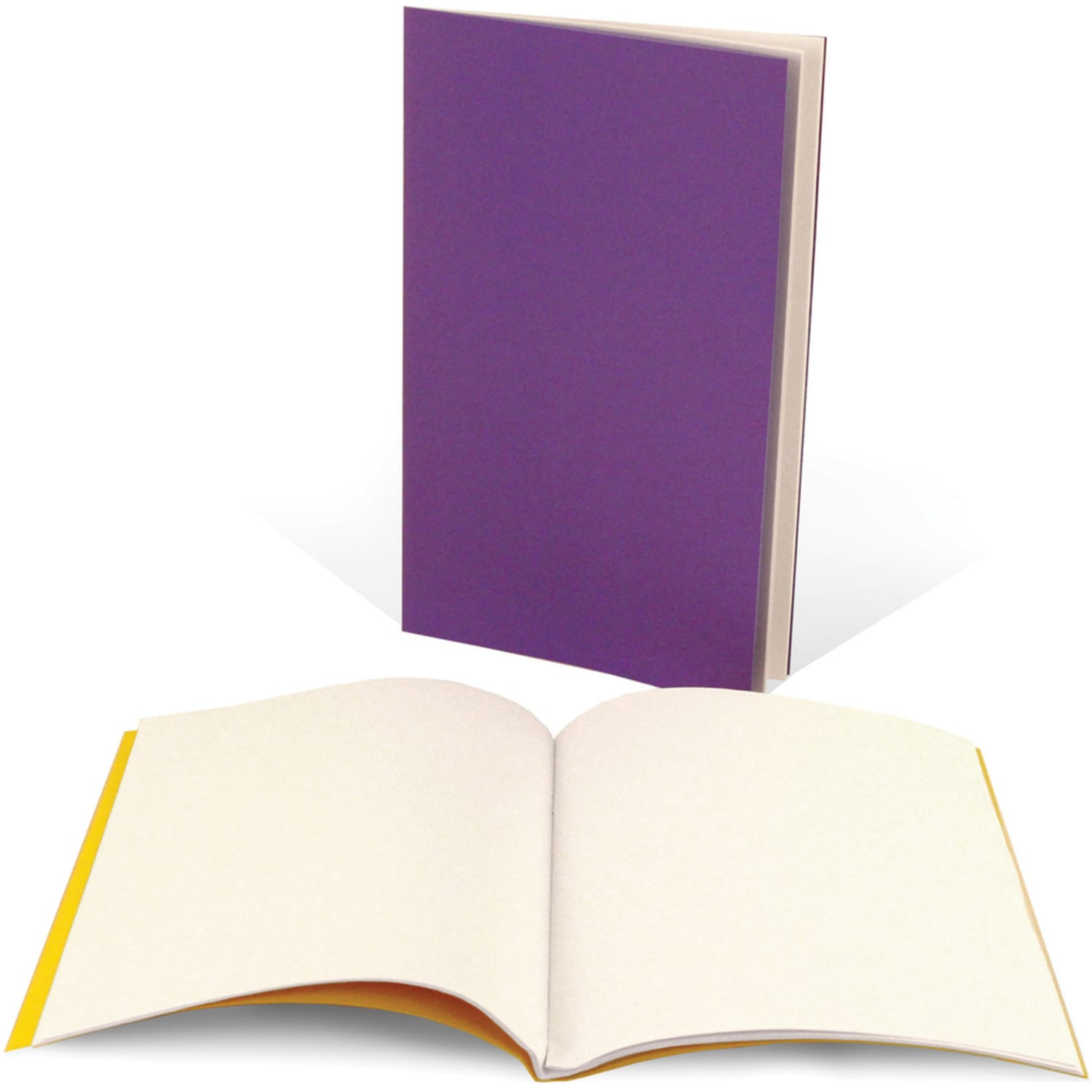 Hygloss Mighty Brights Blank Paperback Books, 5in x 8in, 32 Pages (16 Sheets), Assorted Colors, Pack Of 20 - Image 5