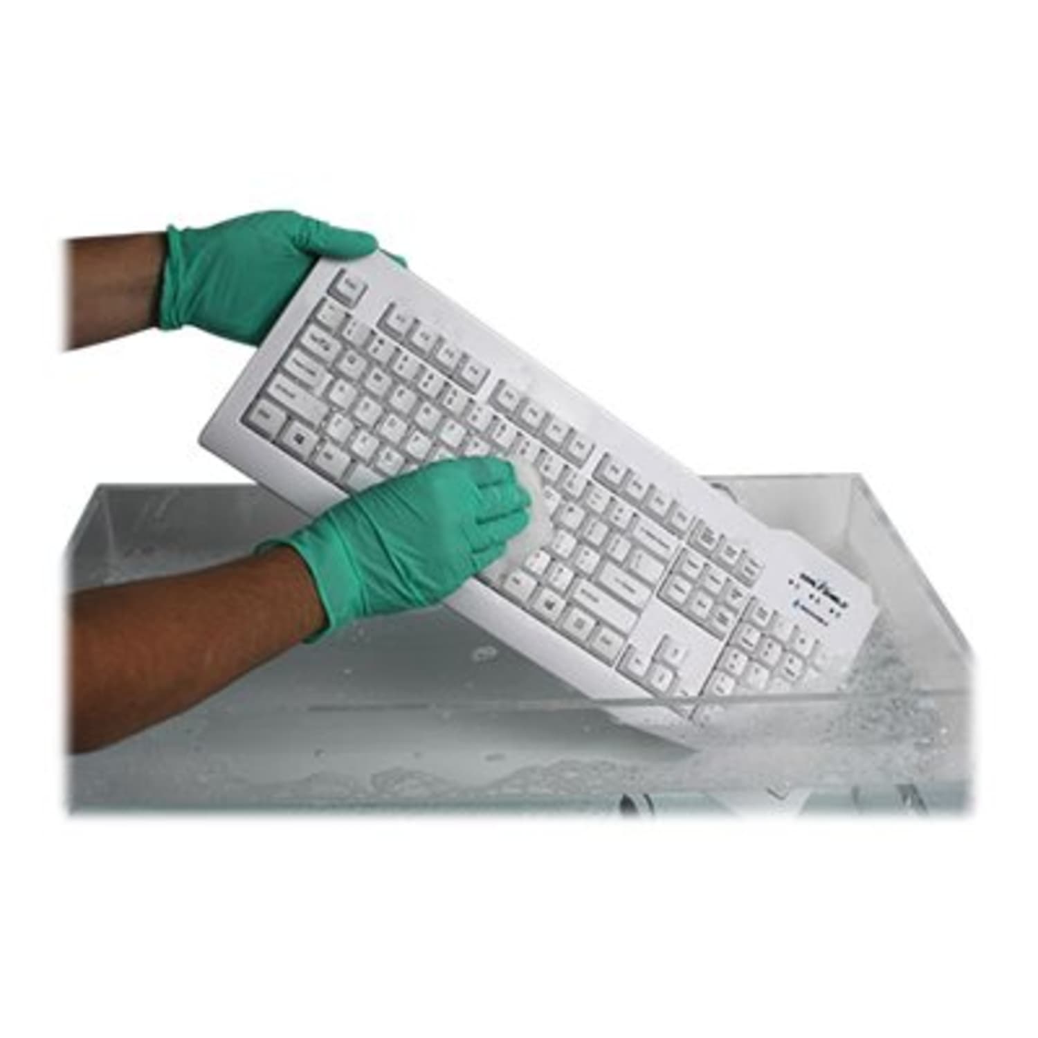 Seal Shield Silver Seal Medical-Grade Wired Keyboard, White - Image 4