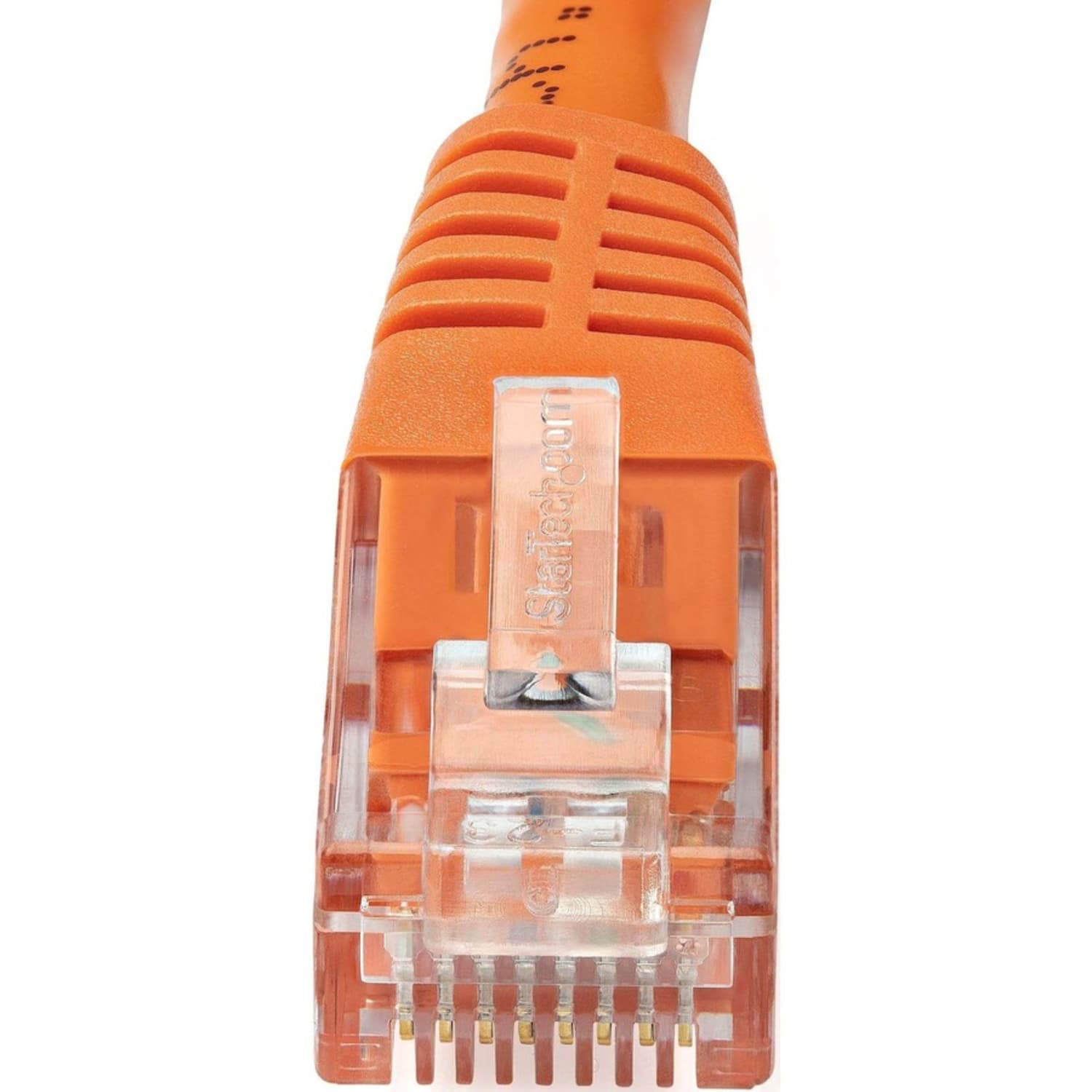 StarTech.com 6ft CAT6 Ethernet Cable - Orange Molded Gigabit CAT 6 Wire - 100W PoE RJ45 UTP 650MHz - Category 6 Network Patch Cord UL/TIA - Image 4