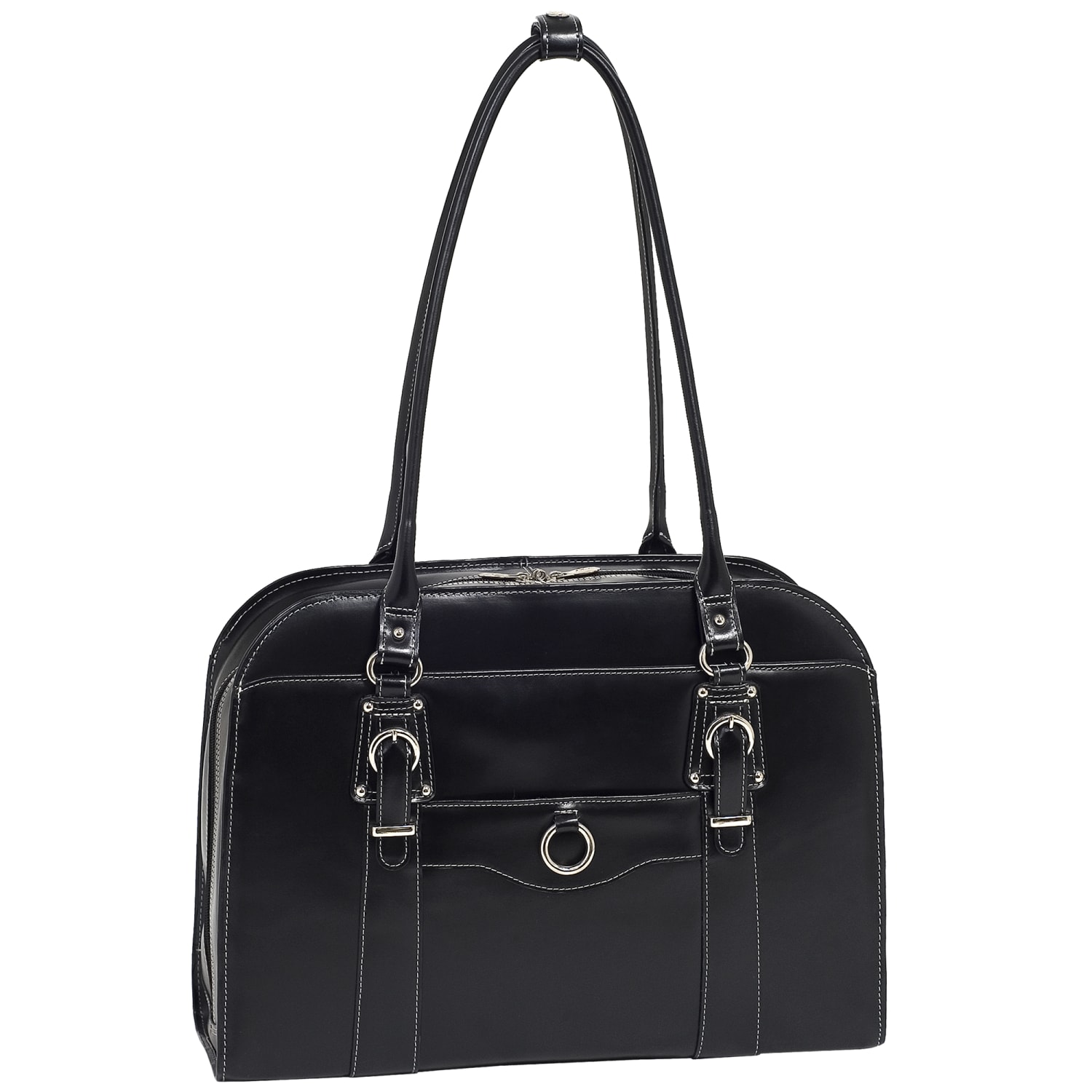 McKleinUSA 14in Leather Ladies Laptop Briefcase, 96525