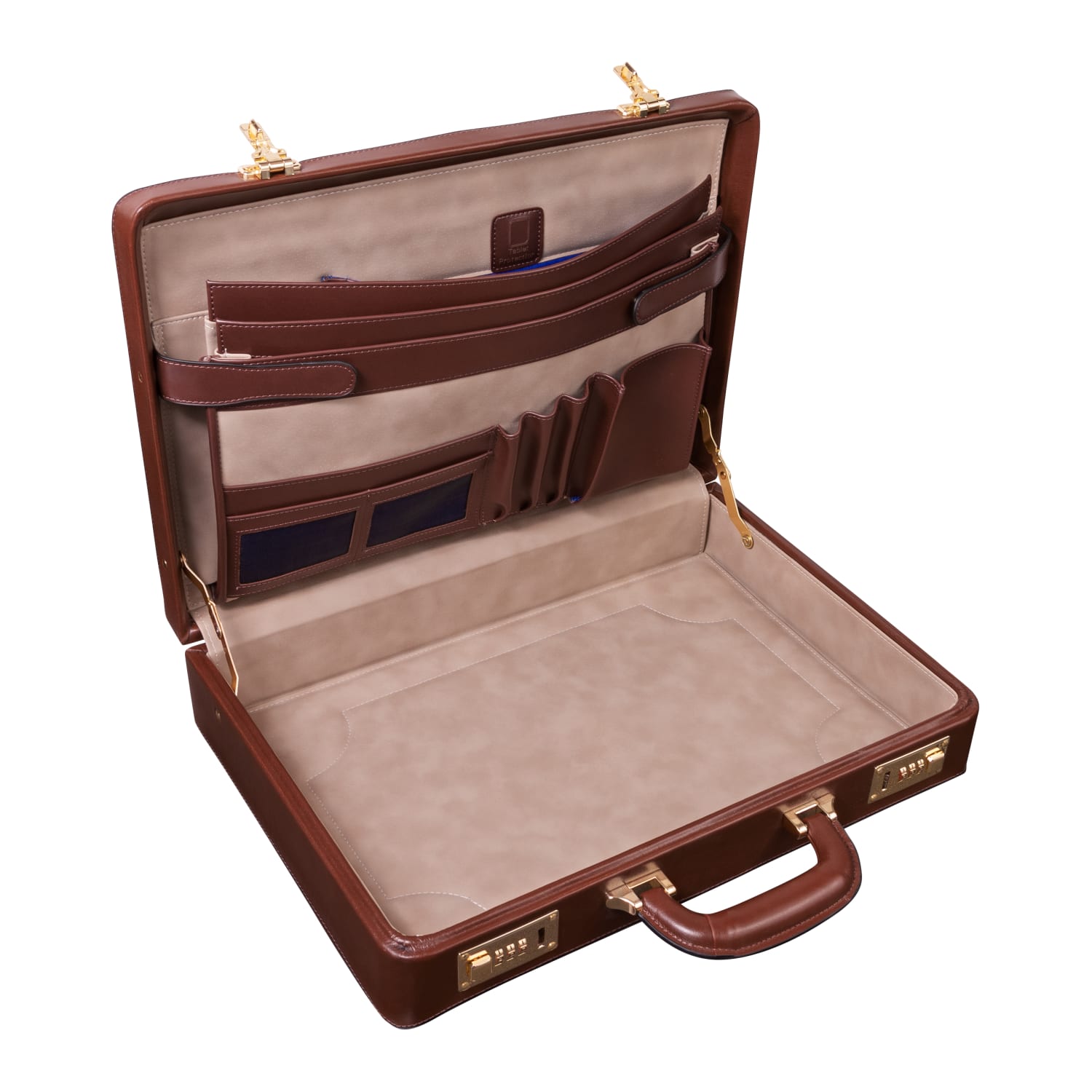 McKleinUSA Reagan Leather Attach? Case, Brown - Image 4