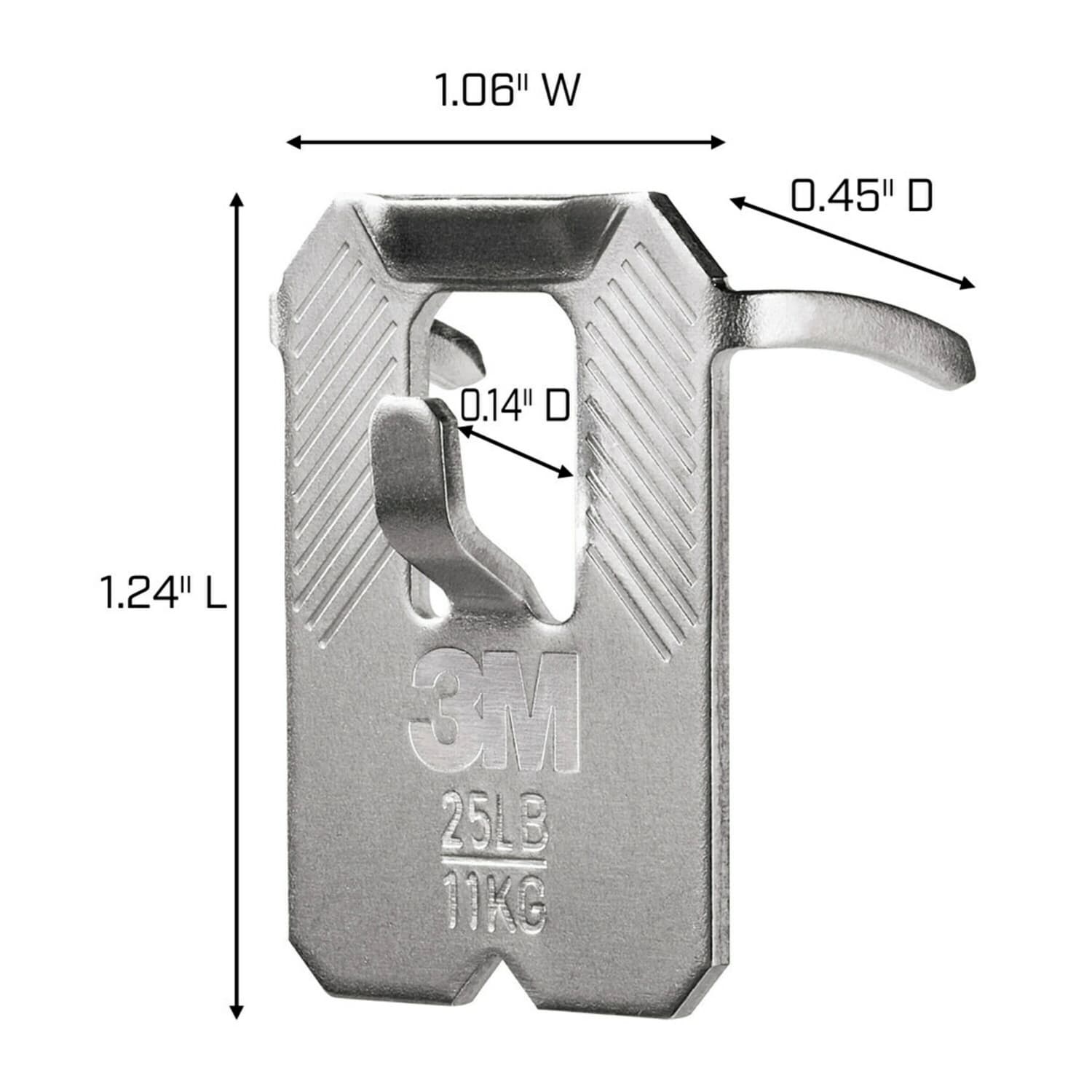 3M CLAW Drywall Picture Hangers, 15 Lb, Pack Of 10 Hangers - Image 5