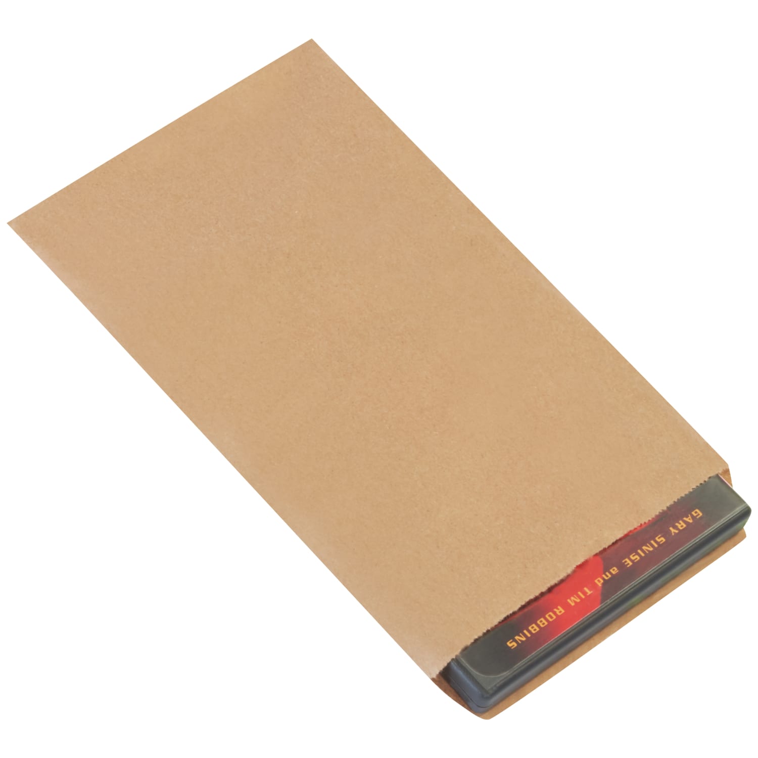 Partners Brand Flat Merchandise Bags, 6 1/4inW x 9 1/4inD, Kraft, Case Of 3,000 - Image 3