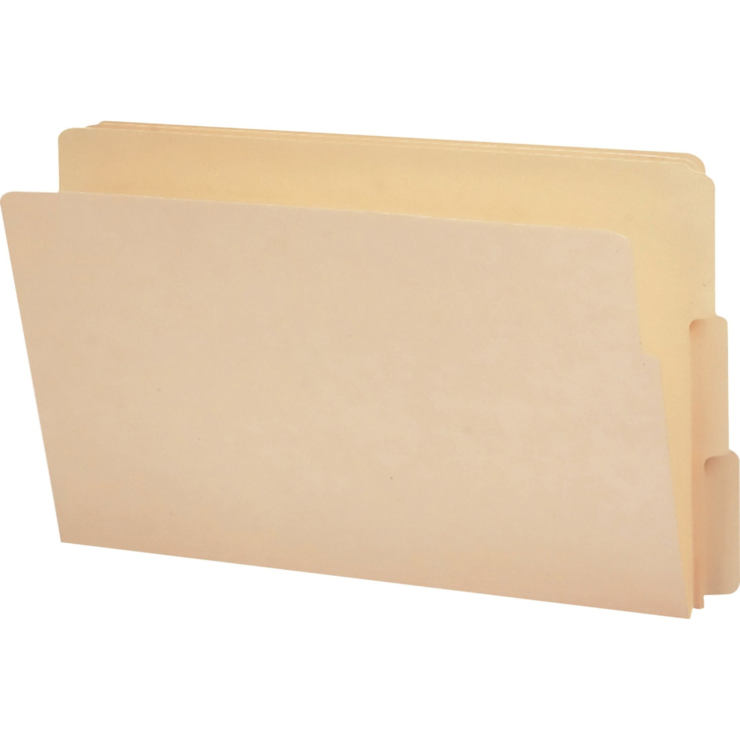 Smead Shelf-Master End-Tab Folders, Legal Size, Manila, Box Of 100 - Image 3