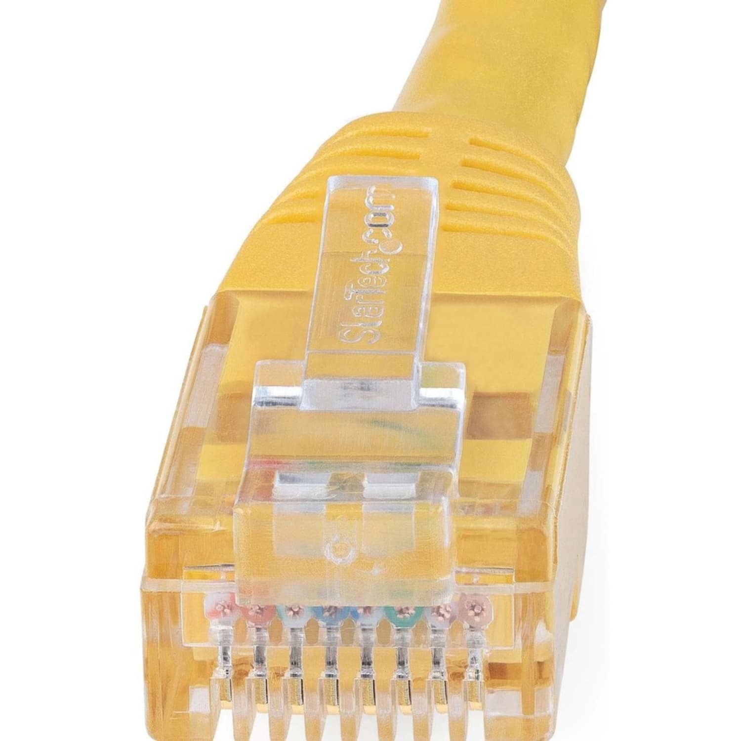 StarTech.com 20ft CAT6 Ethernet Cable - Yellow Molded Gigabit CAT 6 Wire - 100W PoE RJ45 UTP 650MHz - Category 6 Network Patch Cord UL/TIA - 20ft Yellow CAT6 up to 160ft - 650MHz - 100W PoE - Image 4