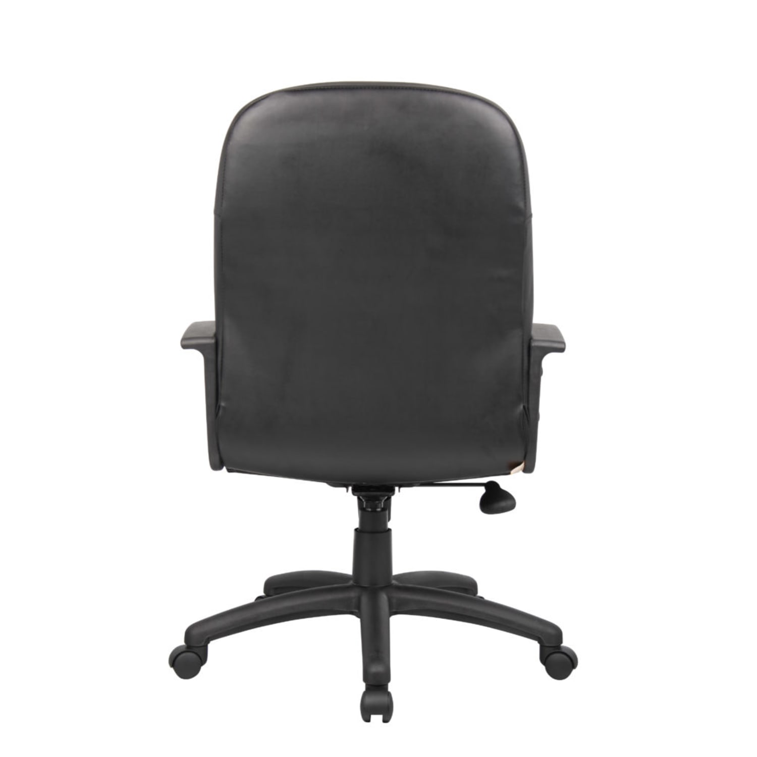 Boss Office Products Ergonomic Mid-Back Leather Chair, Black - Image 10