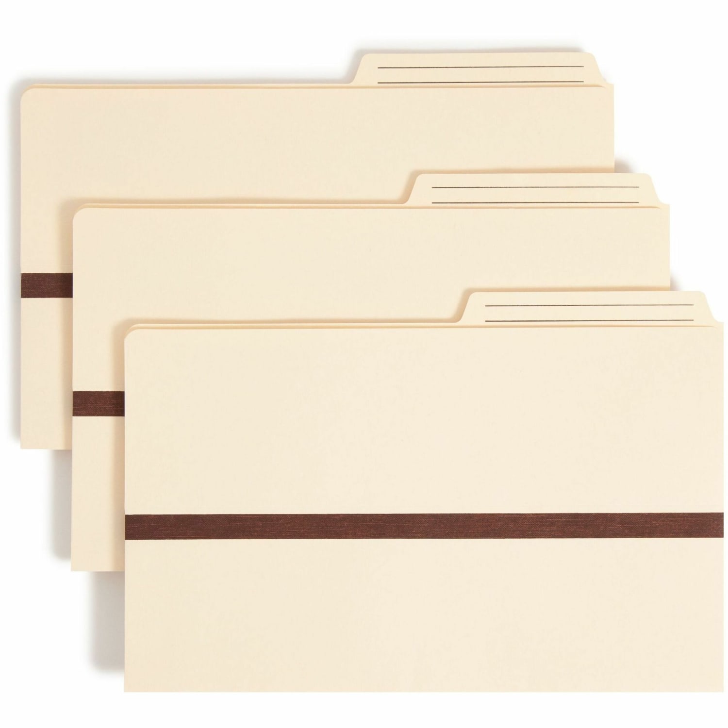 Smead Economy Drop-Front Filing Pockets, Legal Size, 1in Expansion, Manila - Image 3