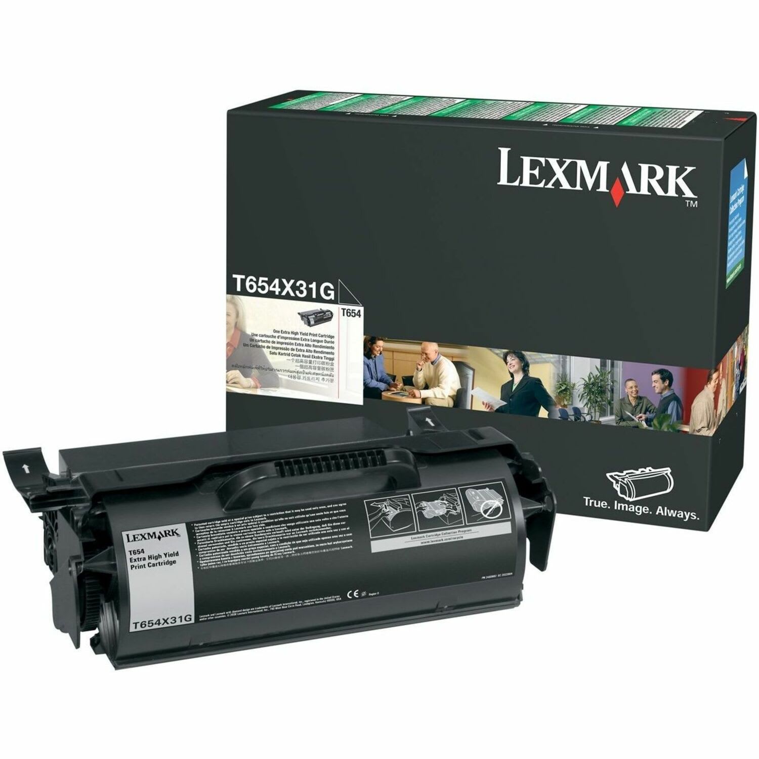 Lexmark Extra High Yield Print Cartridge - Laser - 36000 Page - Black - Image 3
