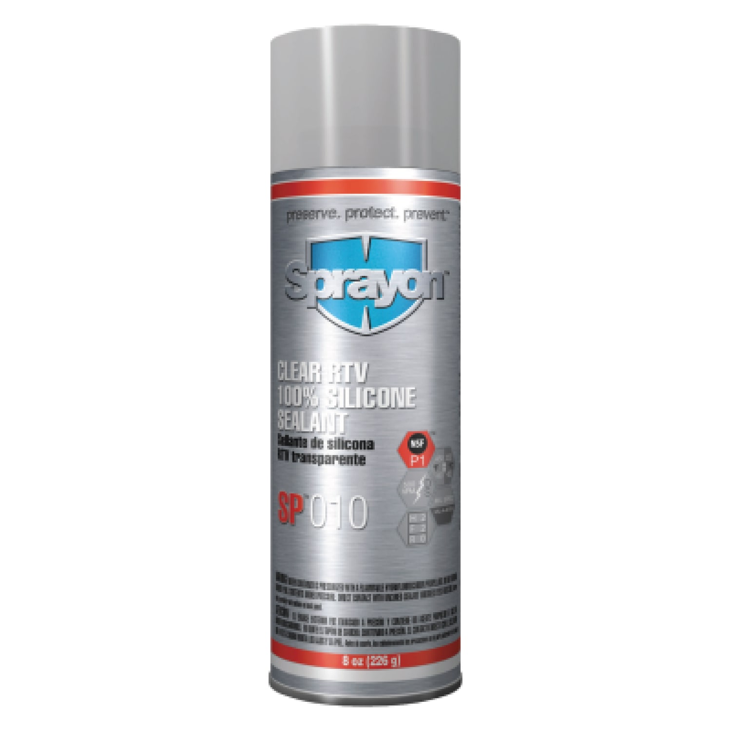 Sprayon RTV Silicone Sealant Aerosol Spray, 8 Oz, Case Of 12 Cans - Image 3