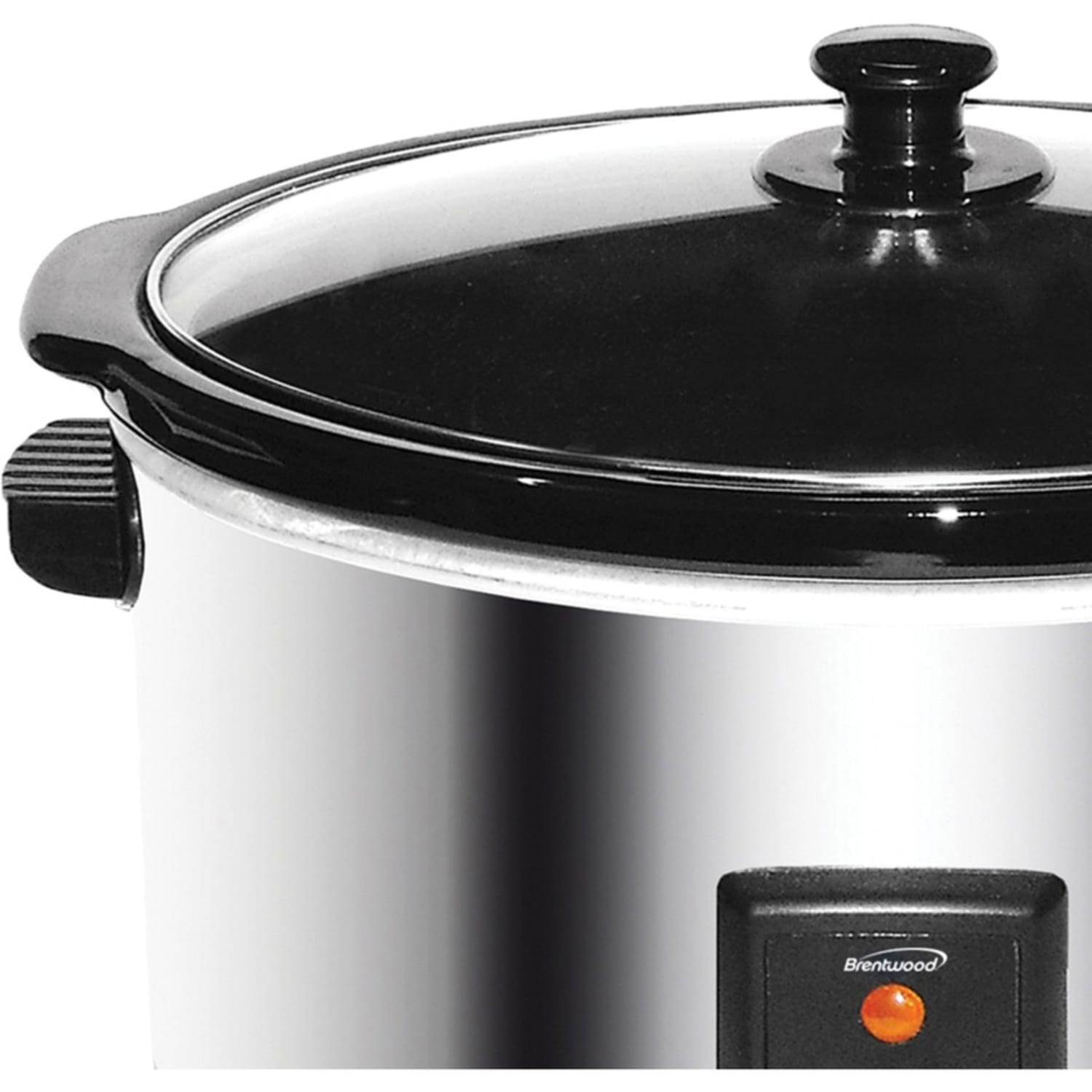 Brentwood 8-Quart Stainless Steel Slow Cooker - Image 3