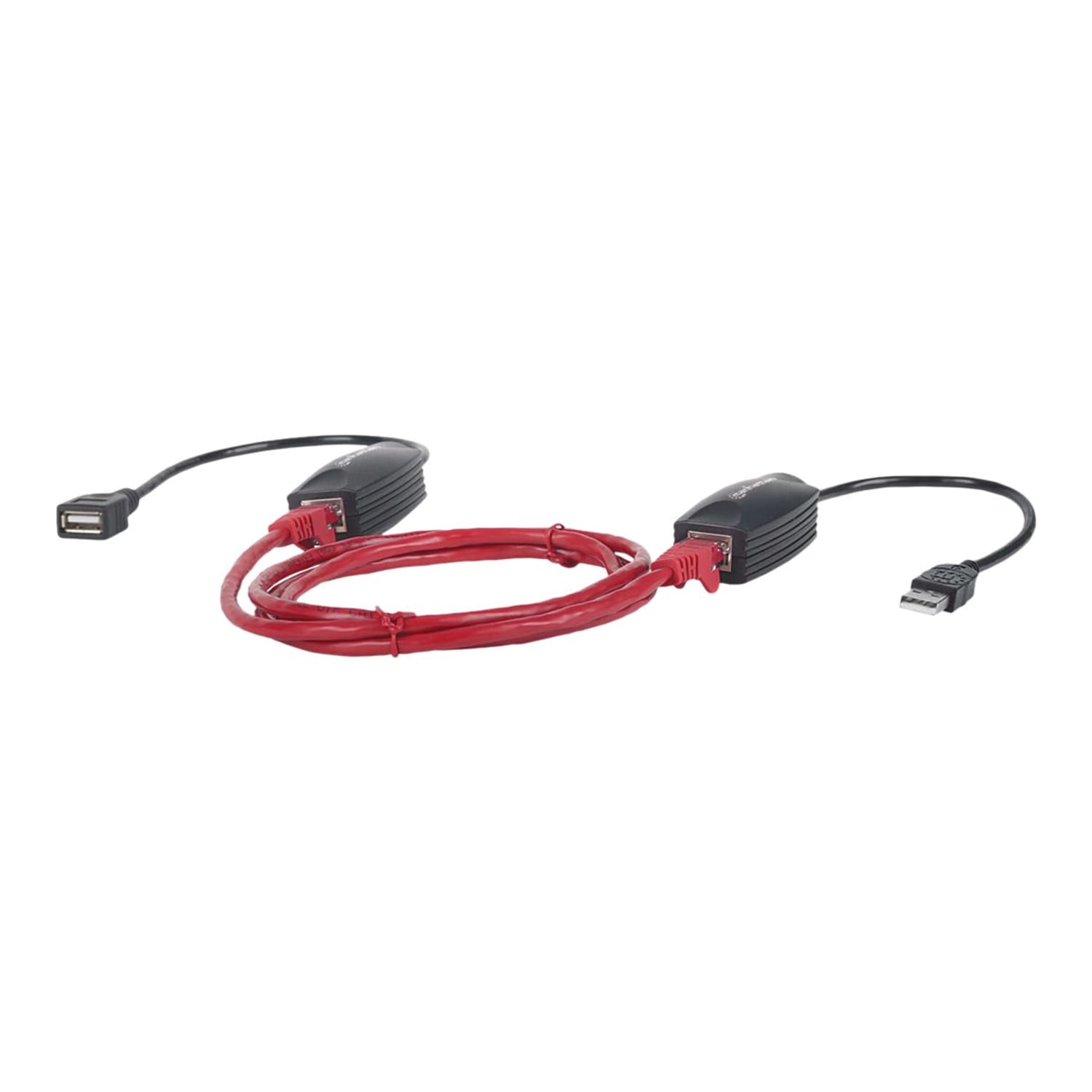 Manhattan USB-A Line Extender, for use with RJ45 network cable (not included), extends USB Device up to 60m - Image 3