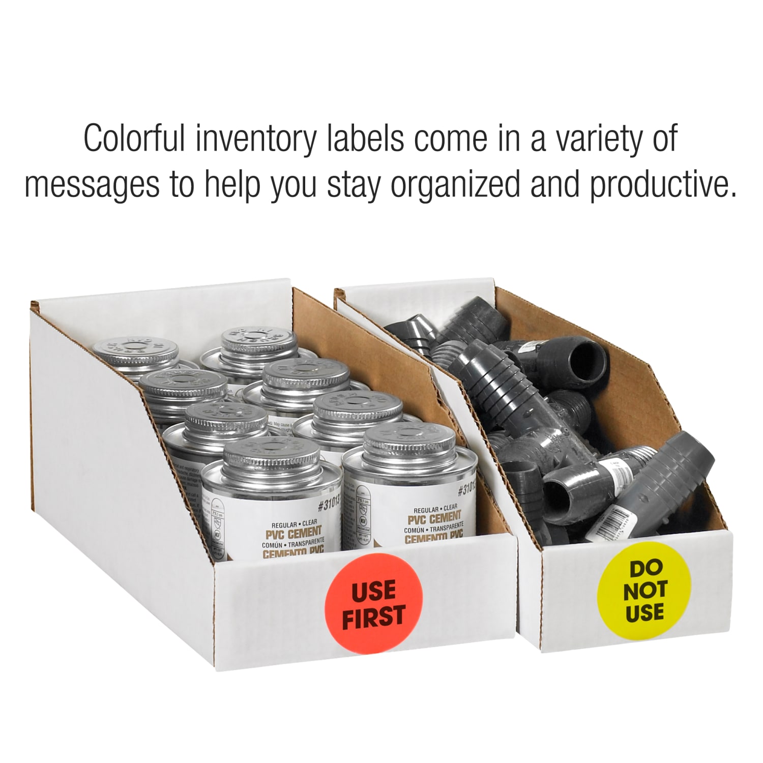 Tape Logic Preprinted Special Handling Labels, DL1254, QC Approval, Round, 1in, Fluorescent Green, Roll Of 500 - Image 5