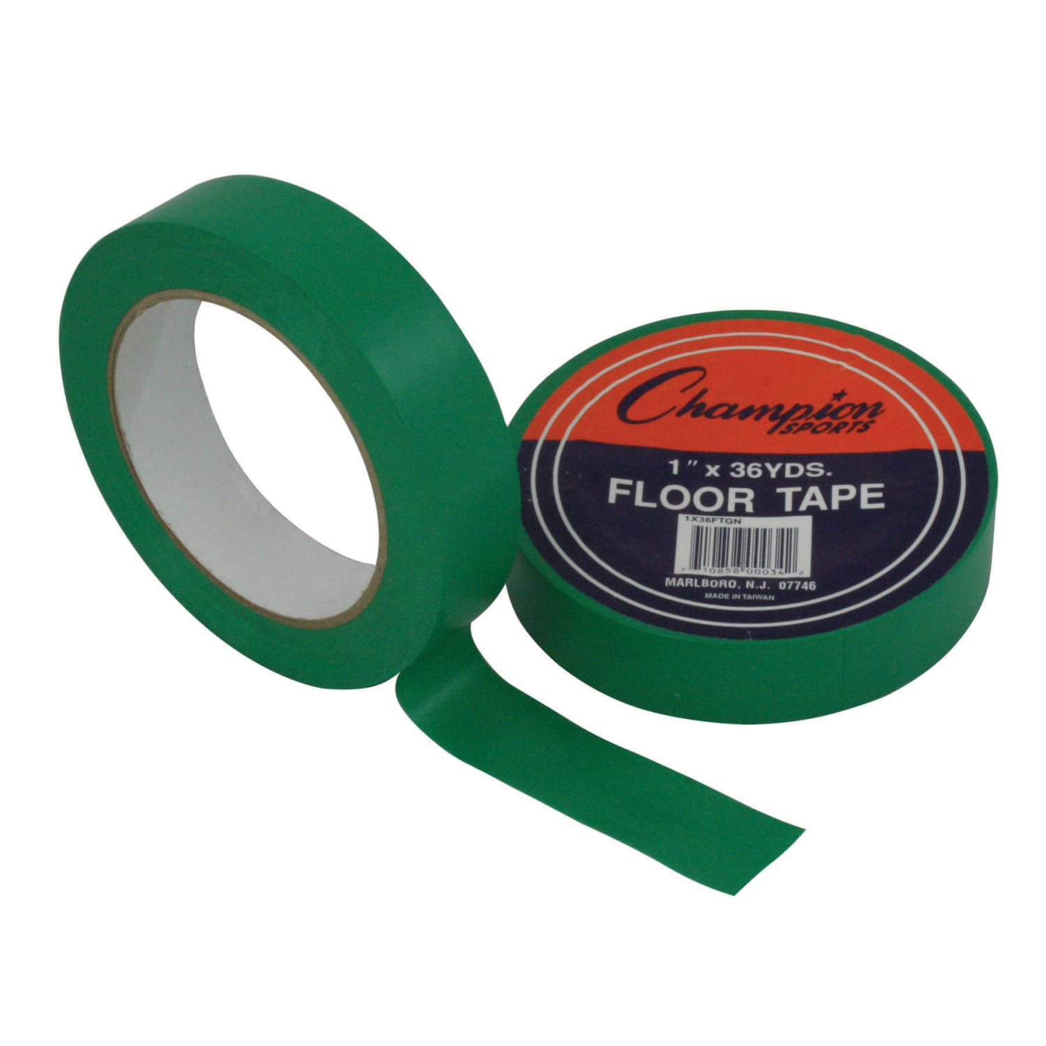 Champion Sports Floor Marking Tape, 1in x 36 yd., Green, Pack Of 6 Rolls - Image 3