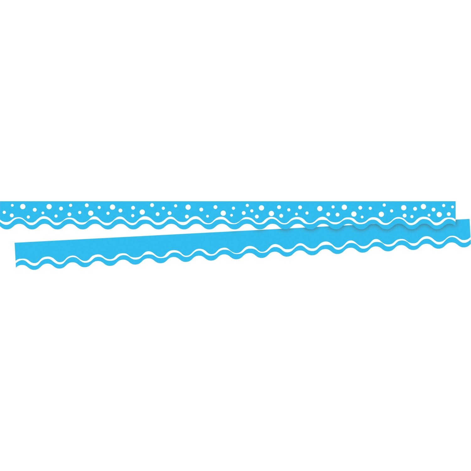 Barker Creek Double-Sided Scalloped-Edge Border Strips, 2 1/4in x 36in, Happy, 13 Strips Per Pack, Set Of 6 Packs - Image 3