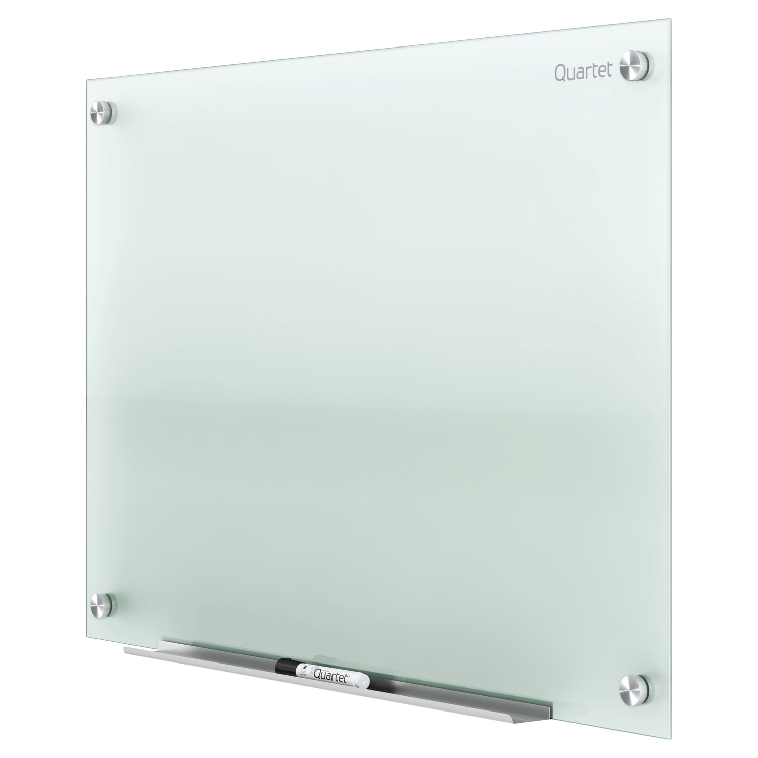Quartet Infinity Glass Unframed Non-Magnetic Dry-Erase Whiteboard, 96in x 48in, Frosted White - Image 4