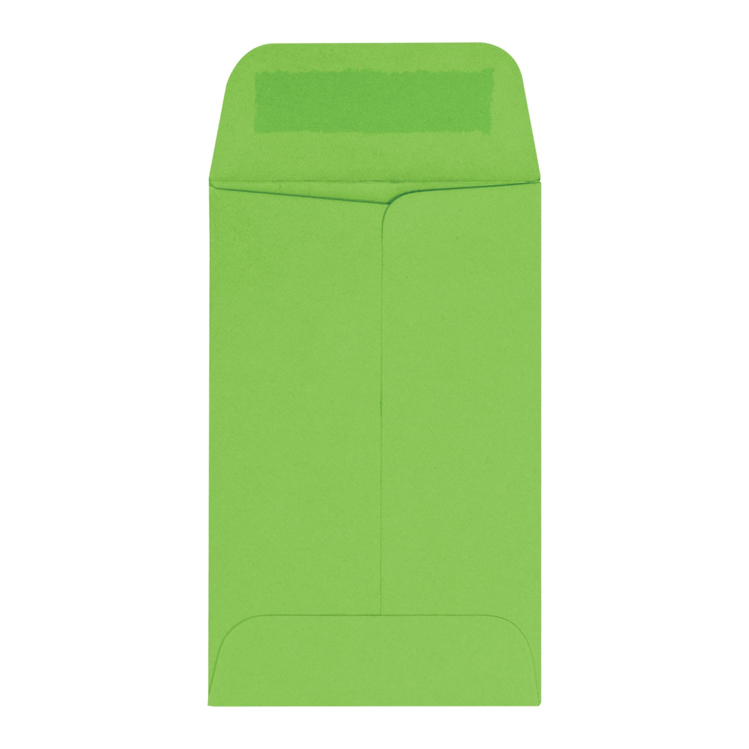 LUX Coin Envelopes, #1, Gummed Seal, Limelight, Pack Of 1,000 - Image 3