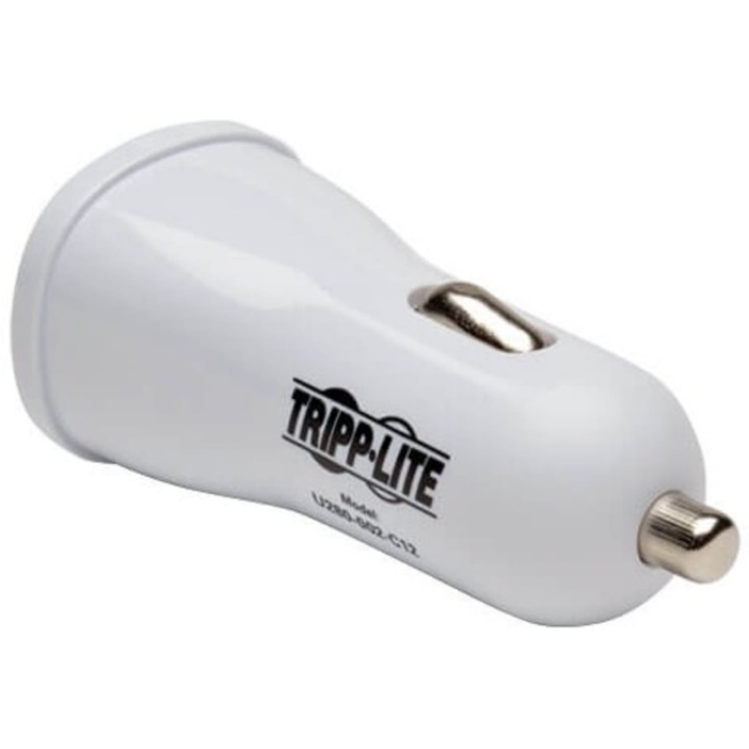 Eaton Tripp Lite Series Dual USB Tablet Phone Car Charger High Power Adapter 5V / 3.1A 15.5W - Car power adapter - 3.1 A - 2 output connectors (USB) - white - Image 6