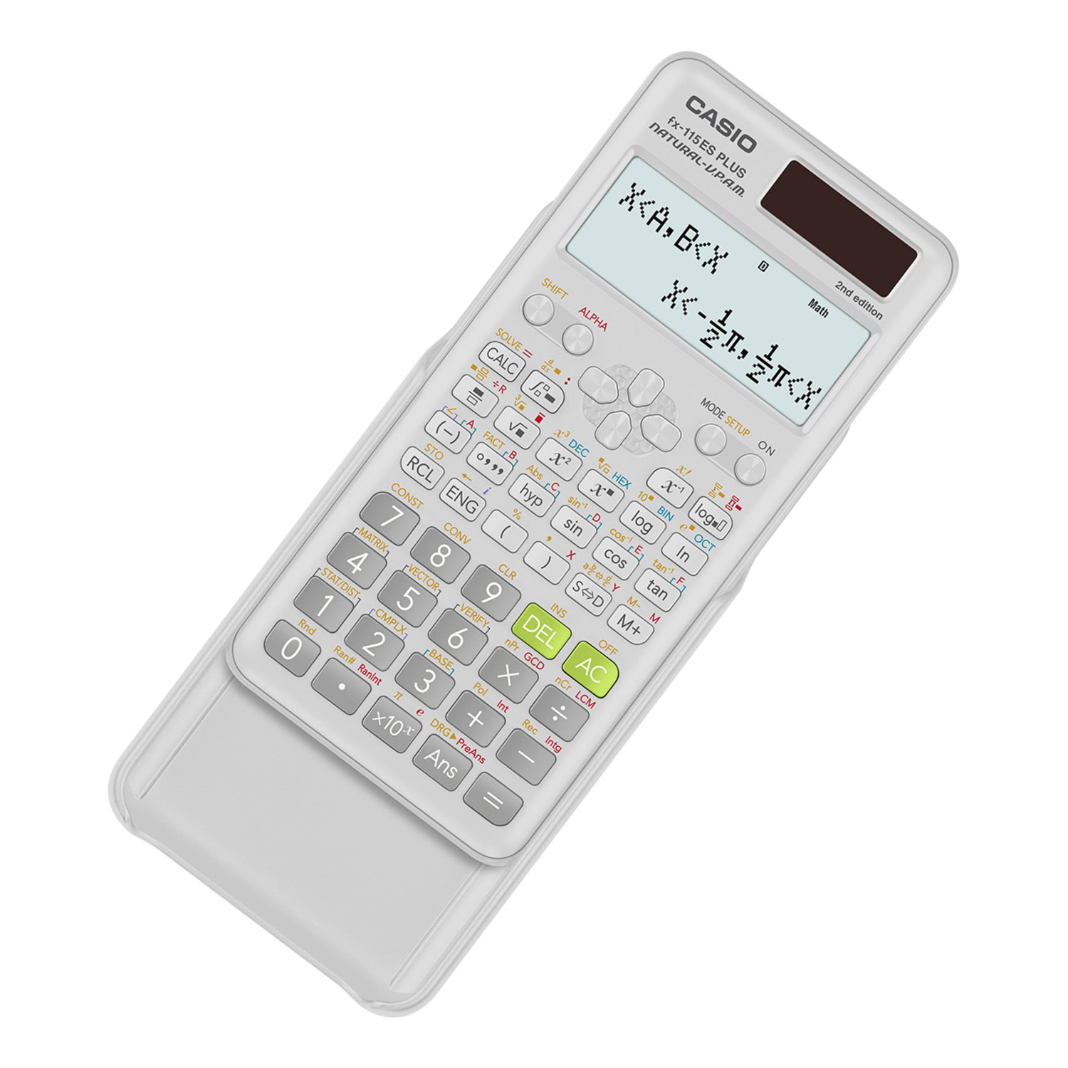 Casio fx-115ES PLUS Natural-V.P.A.M. 2nd Edition Scientific Calculator, White, FX-115ESPLS2-S - Image 3