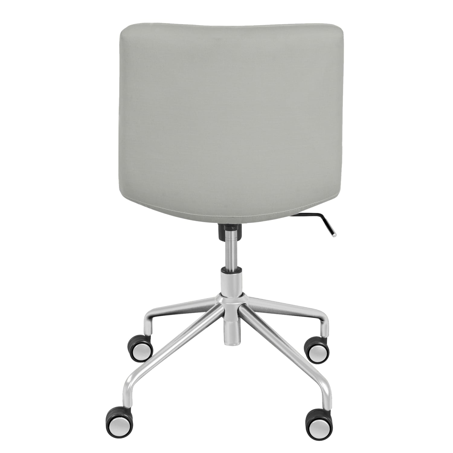 Elle Decor Adelaide Mid-Back Task Chair, Ivory/Yellow Gold - Image 5