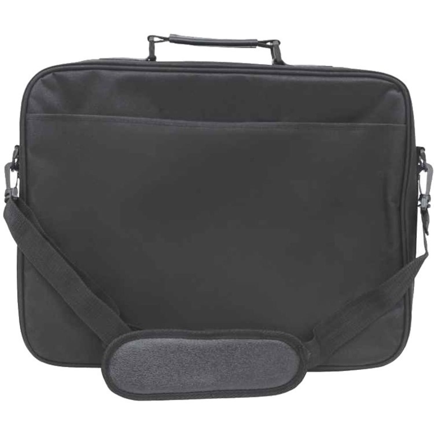 Manhattan Empire Notebook Computer Briefcase With 17in Laptop Pocket, 5-1/2inH x 17inW x 3inD, Black - Image 6