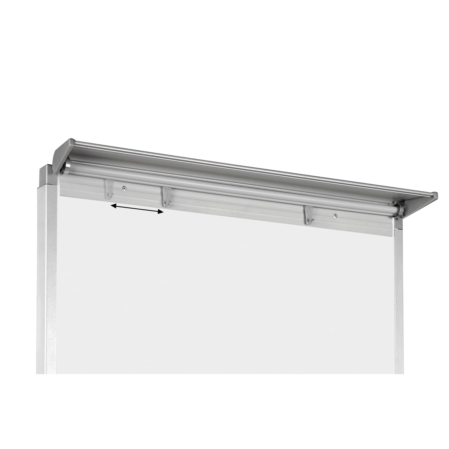 MasterVision Easy Clean Quad Pod 4 Leg Non-Magnetic Dry-Erase Whiteboard Easel, 27in x 35in Steel Frame With Silver Finish - Image 4
