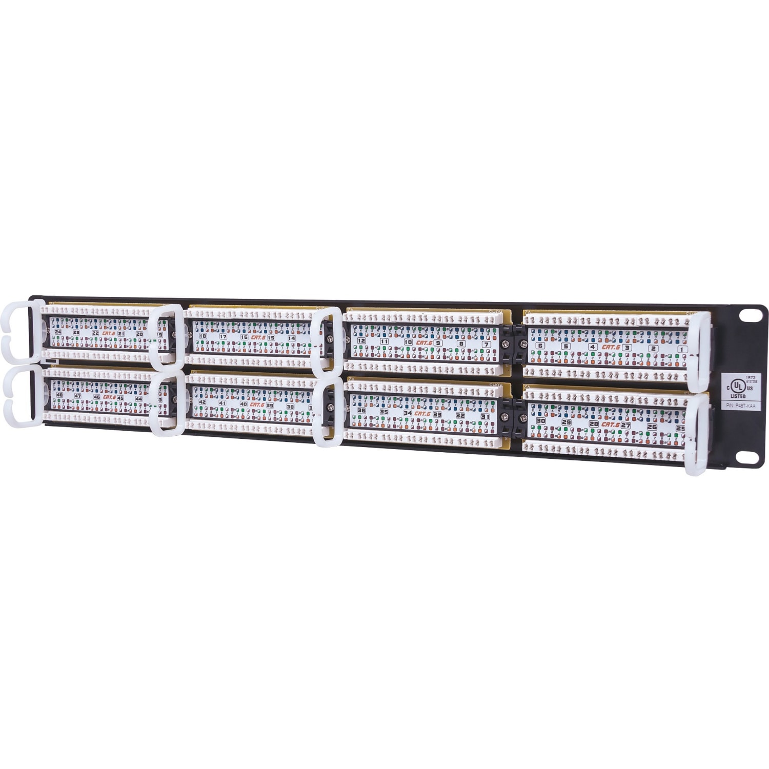 Intellinet 48-Port Cat6 Patch Panel - Image 4