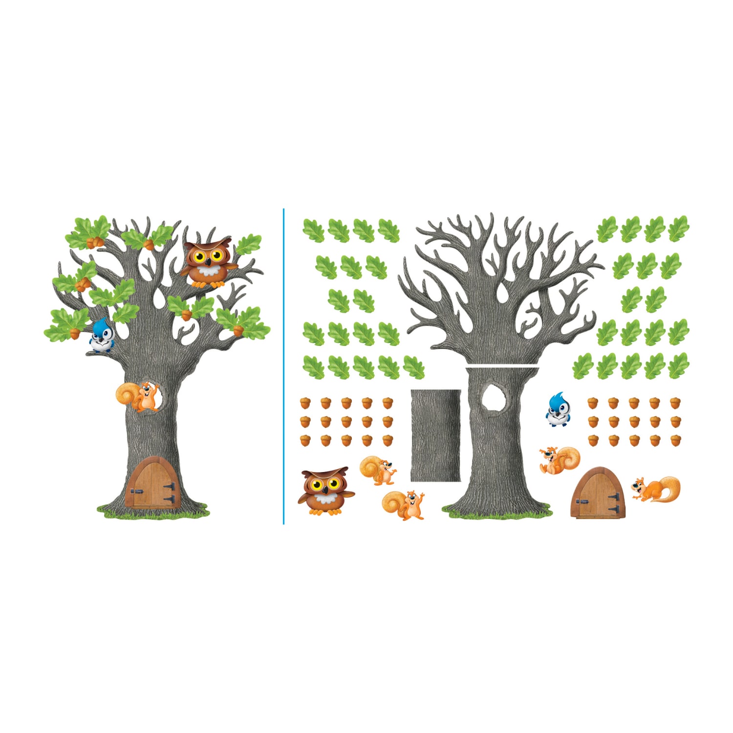 TREND Big Oak Tree Bulletin Board Set, Multicolor, Pre-K - Grade 8 - Image 3