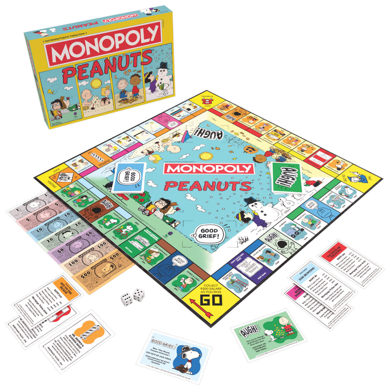 USAopoly MONOPOLY: Peanuts Board Game