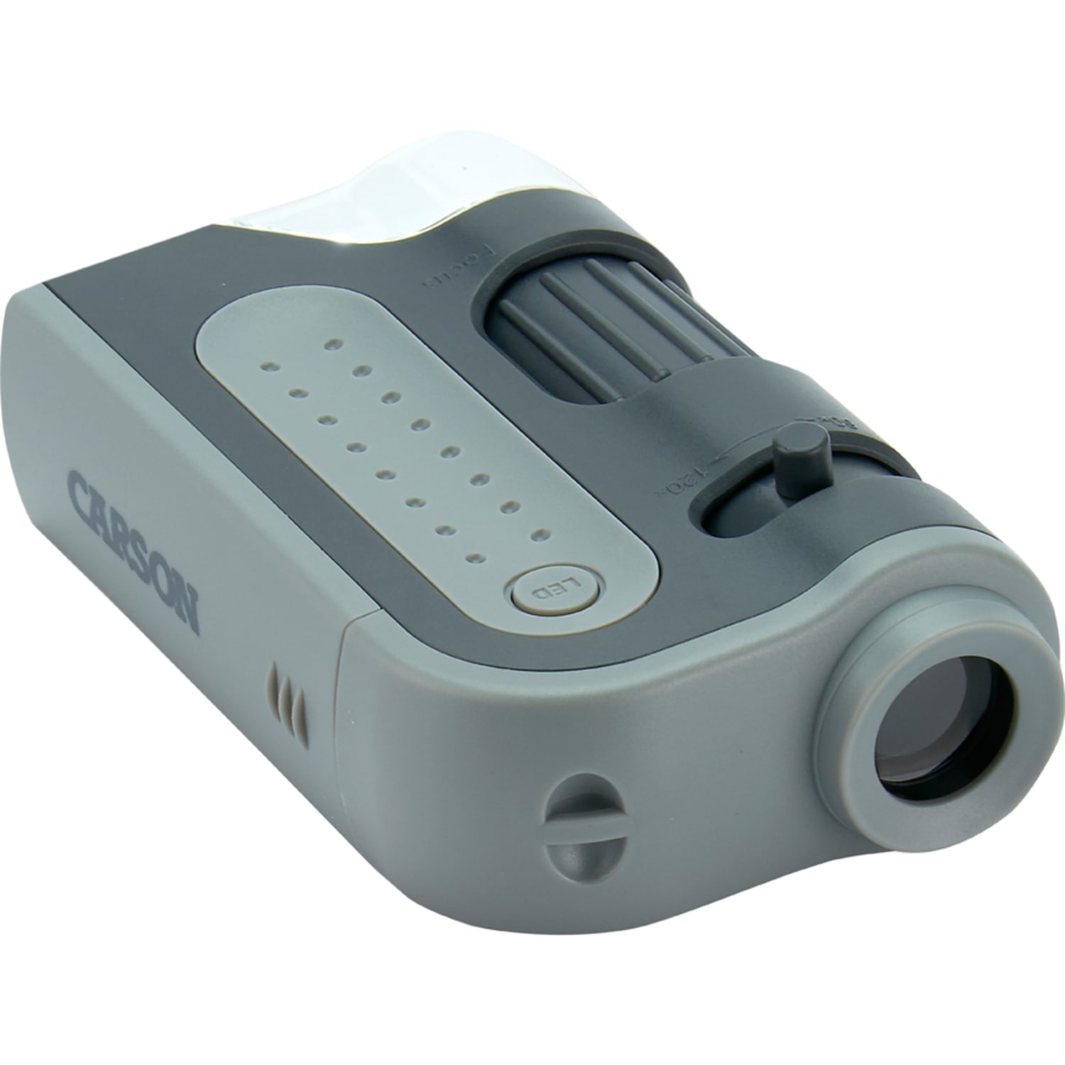 Carson MicroBrite Plus MM-300 Compound Microscope - 60x to 120x - LED Illumination - Monocular Head - Image 3