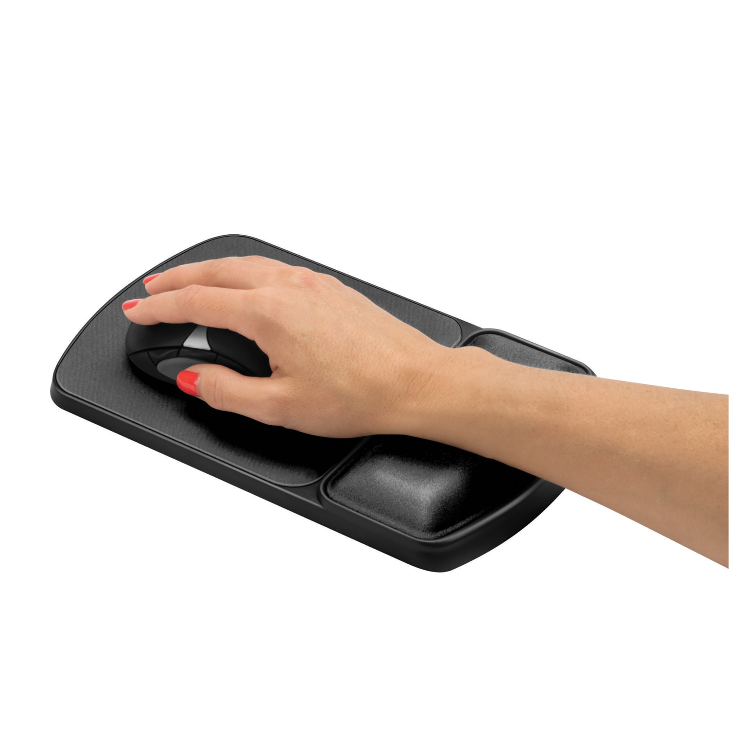 Fellowes Gel Wrist Rest/Mouse Pad, Graphite - Image 5