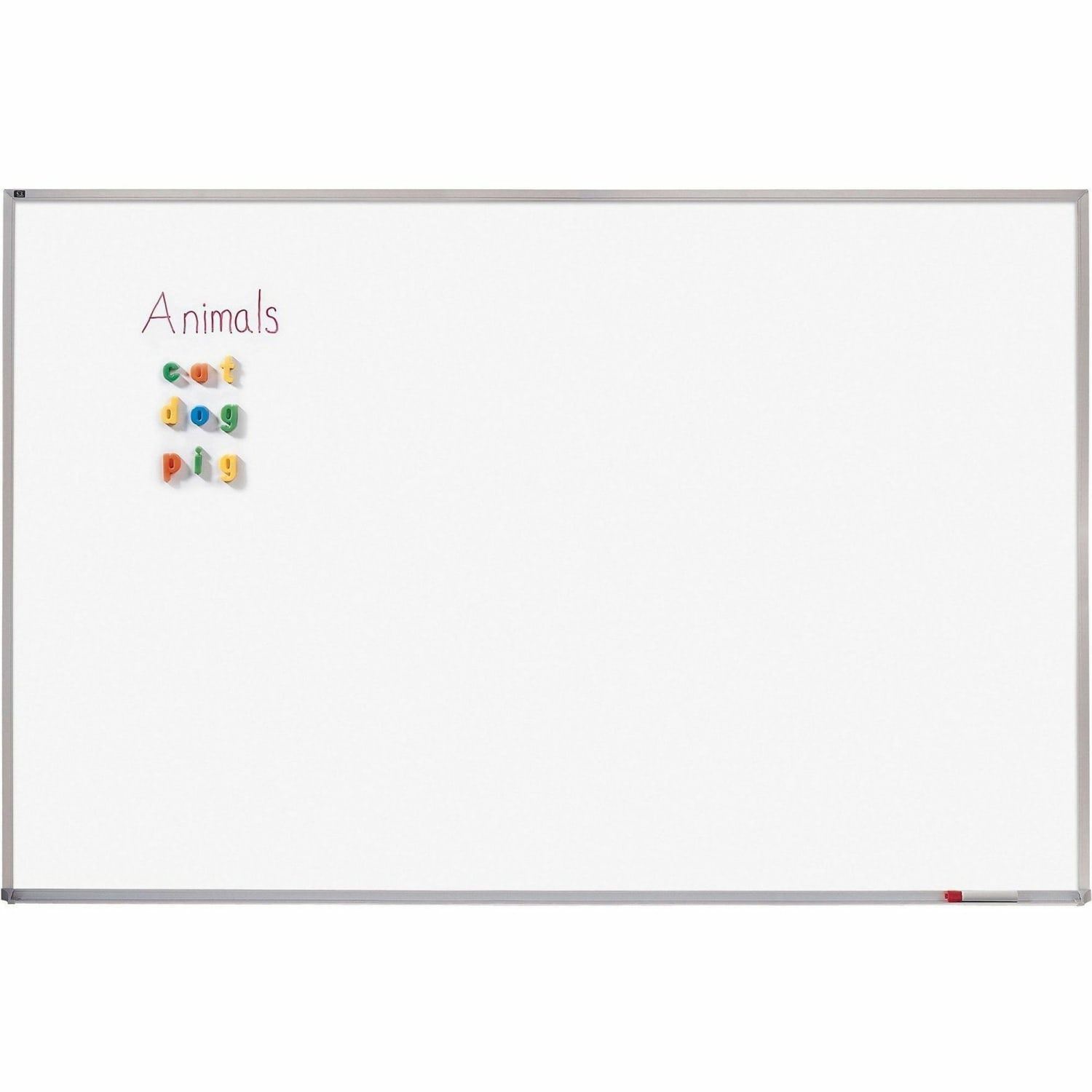 Quartet DuraMax Magnetic Dry-Erase Whiteboard, 96in x 48in, Aluminum Frame With Silver Finish - Image 5