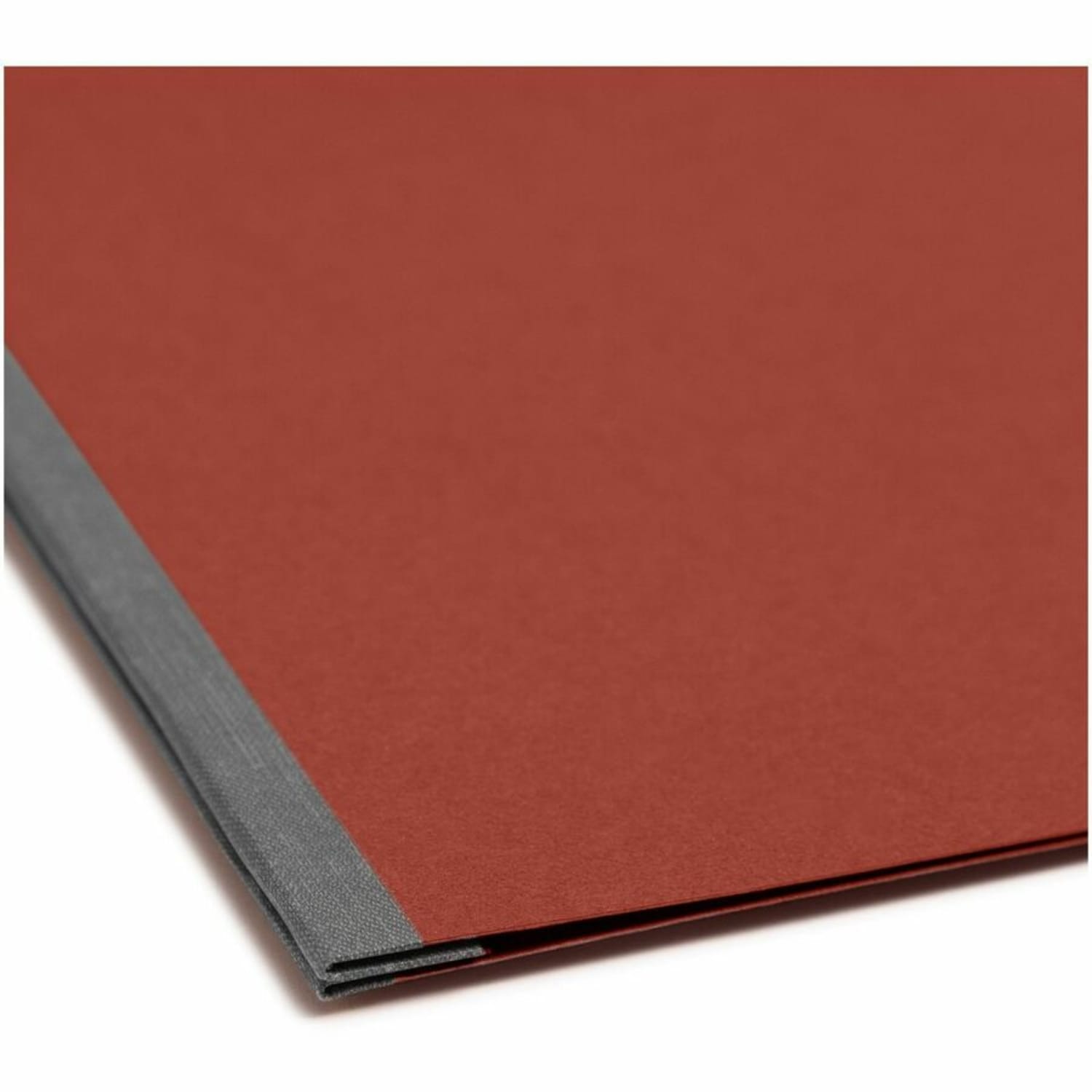 Smead Color Pressboard Binder Cover, 8 1/2in x 11in, 60% Recycled, Red - Image 5