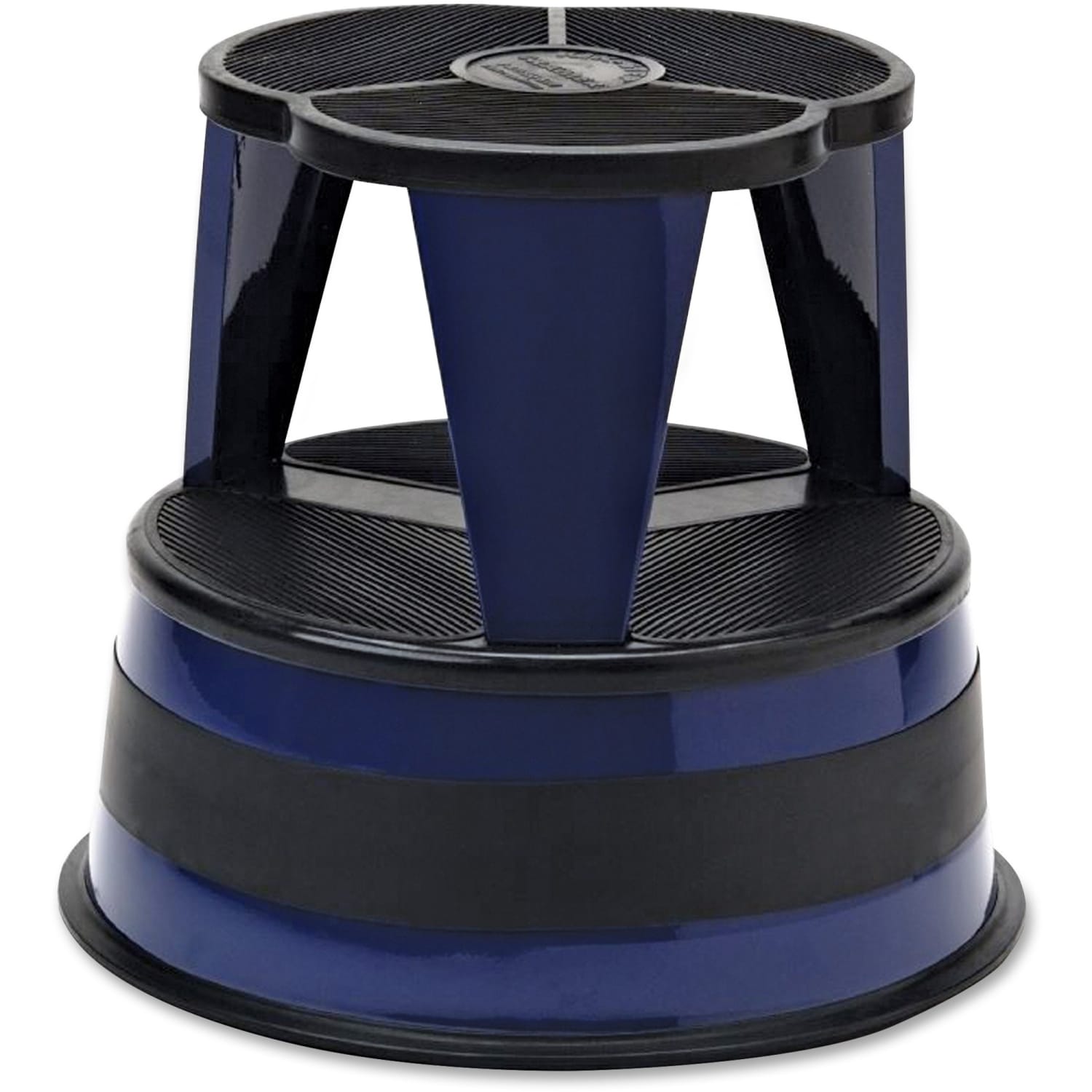 Cramer Original All-steel Kik-Step Stool - 350 lb Load Capacity - 16in x 16in14.3in - Blue - Image 3